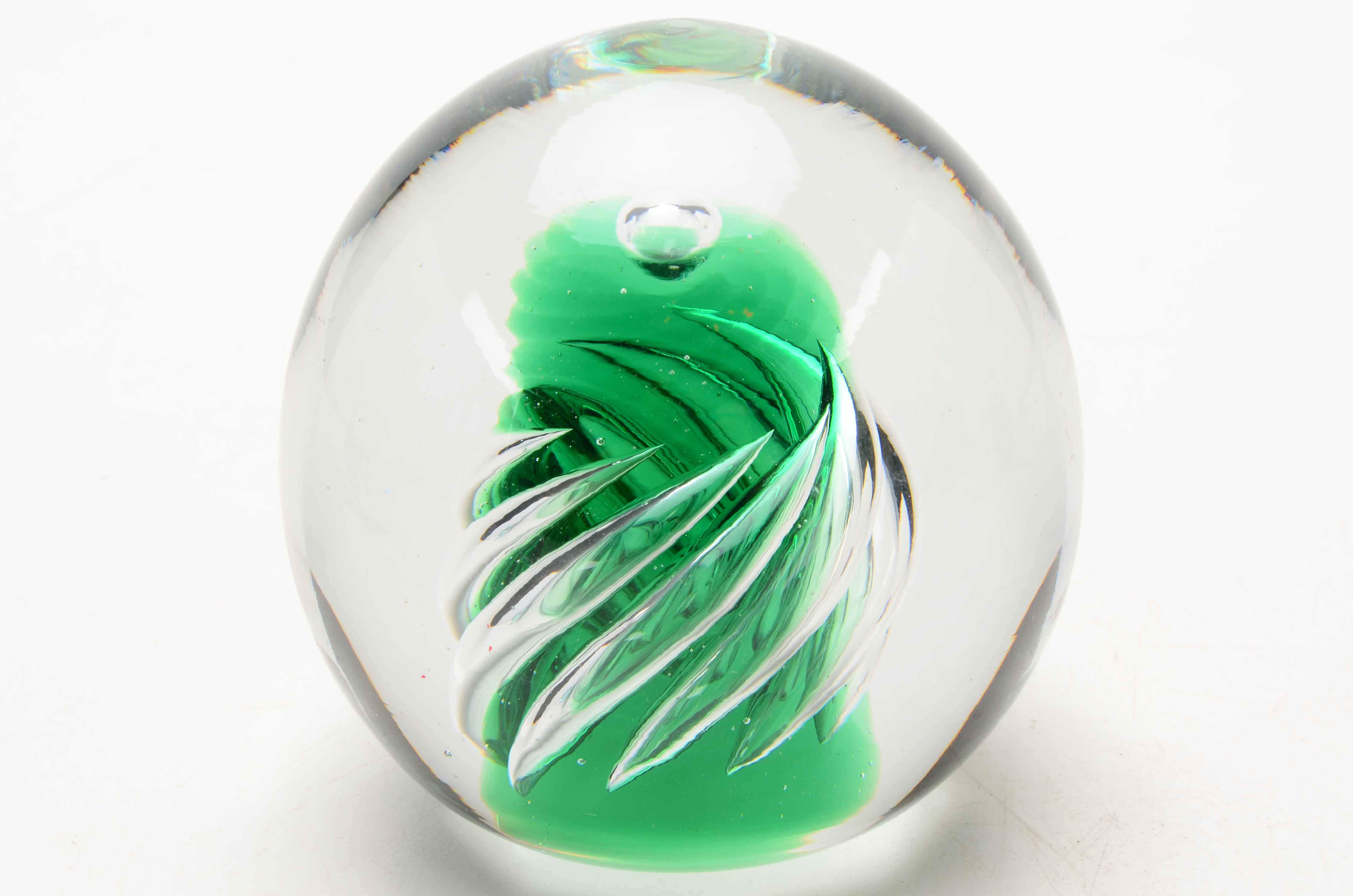 Glass Paperweights