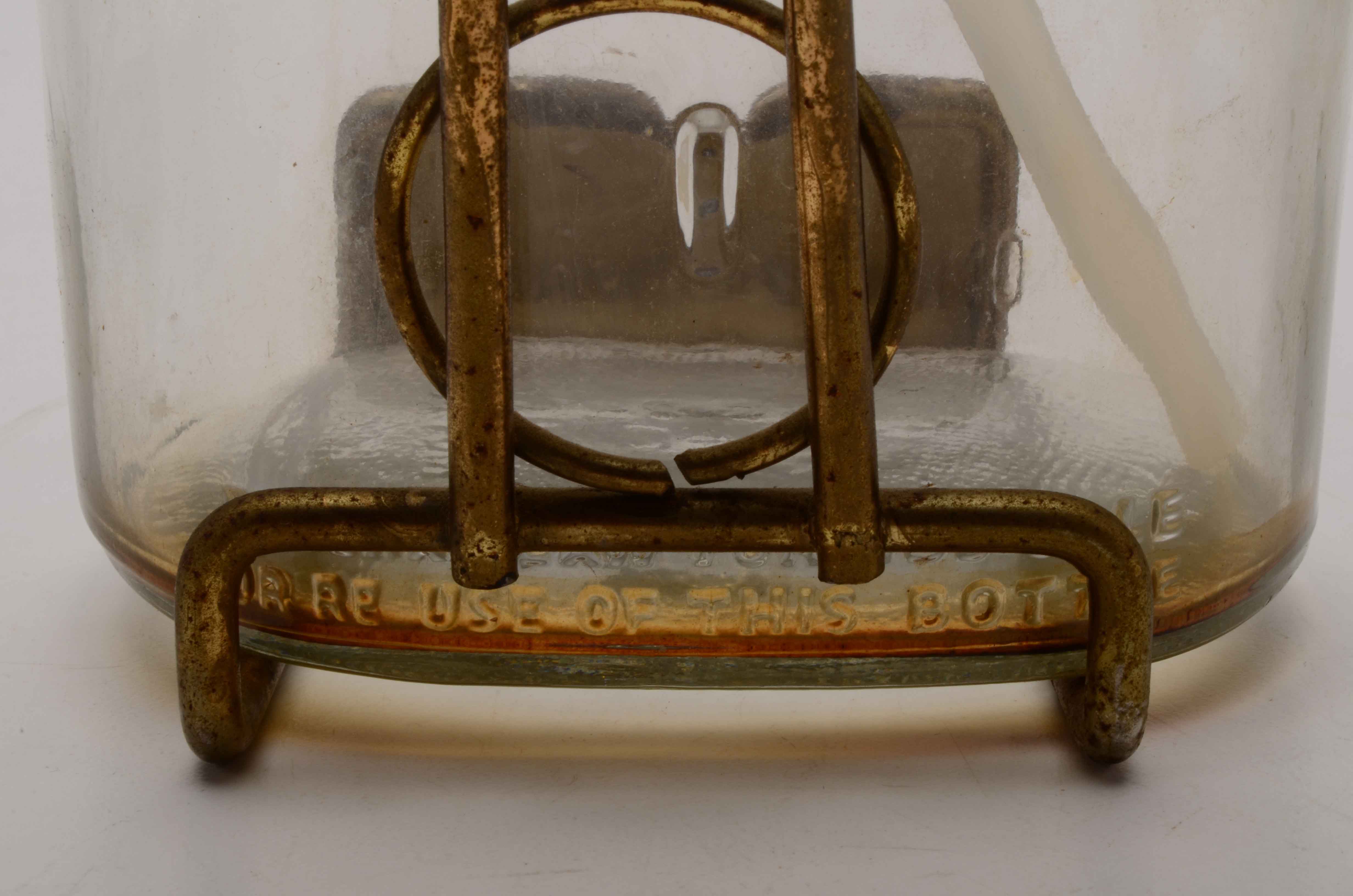 Vintage Schenley Elegance Whisky Bottle with Old Stagg Pump