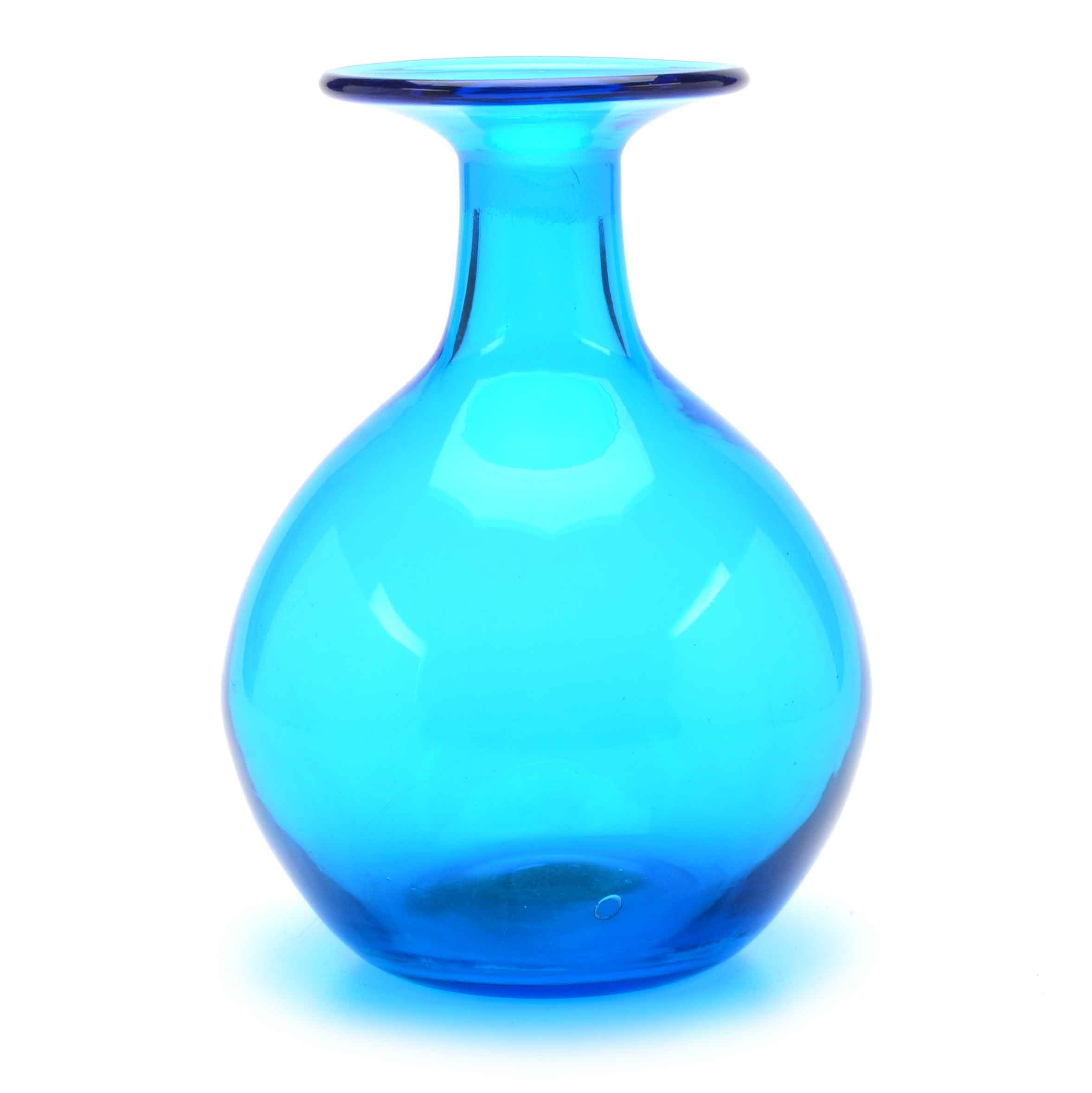 Blenko Style Blown Vase