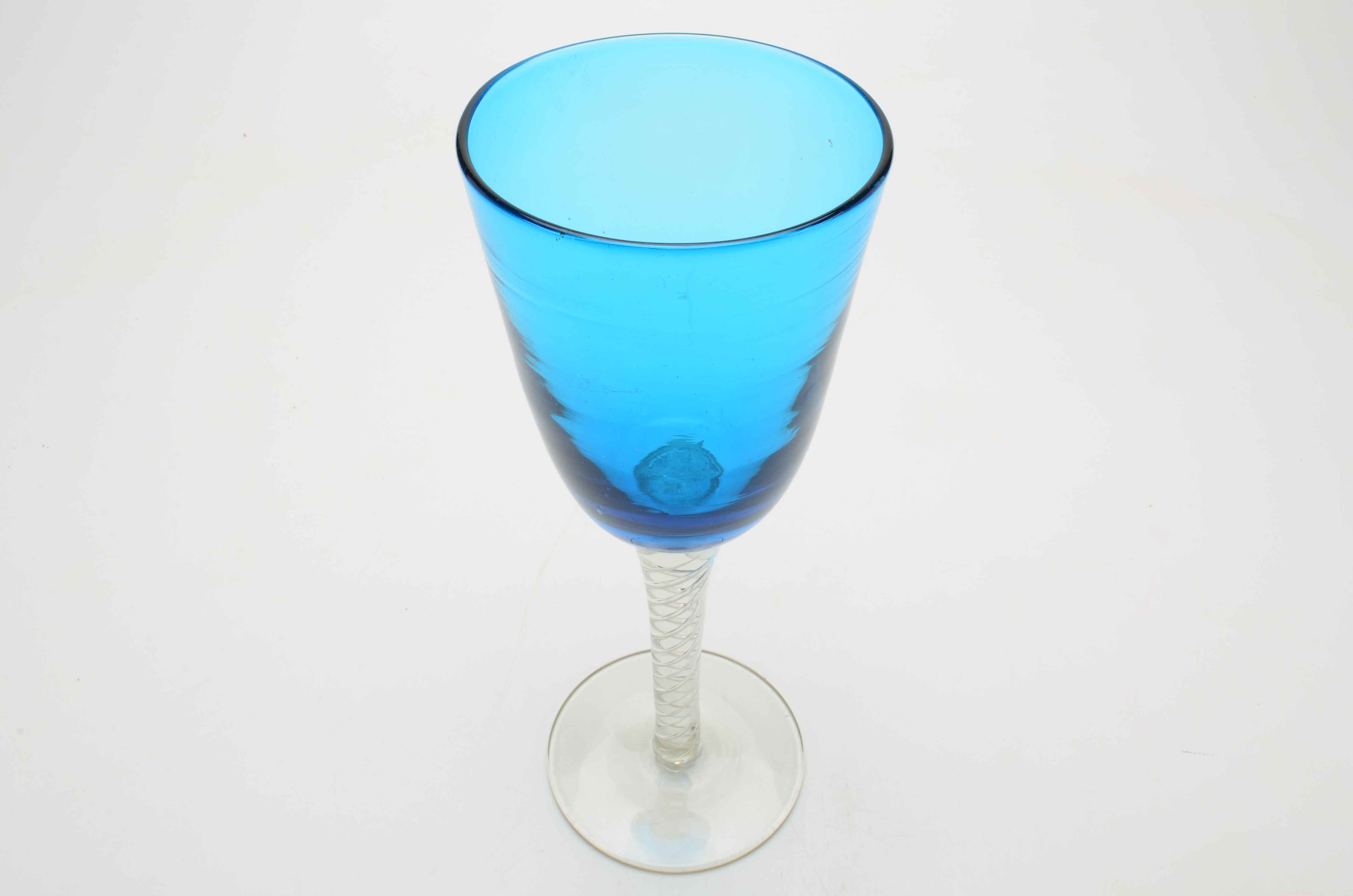 Vintage Blenko Style Giant Goblet