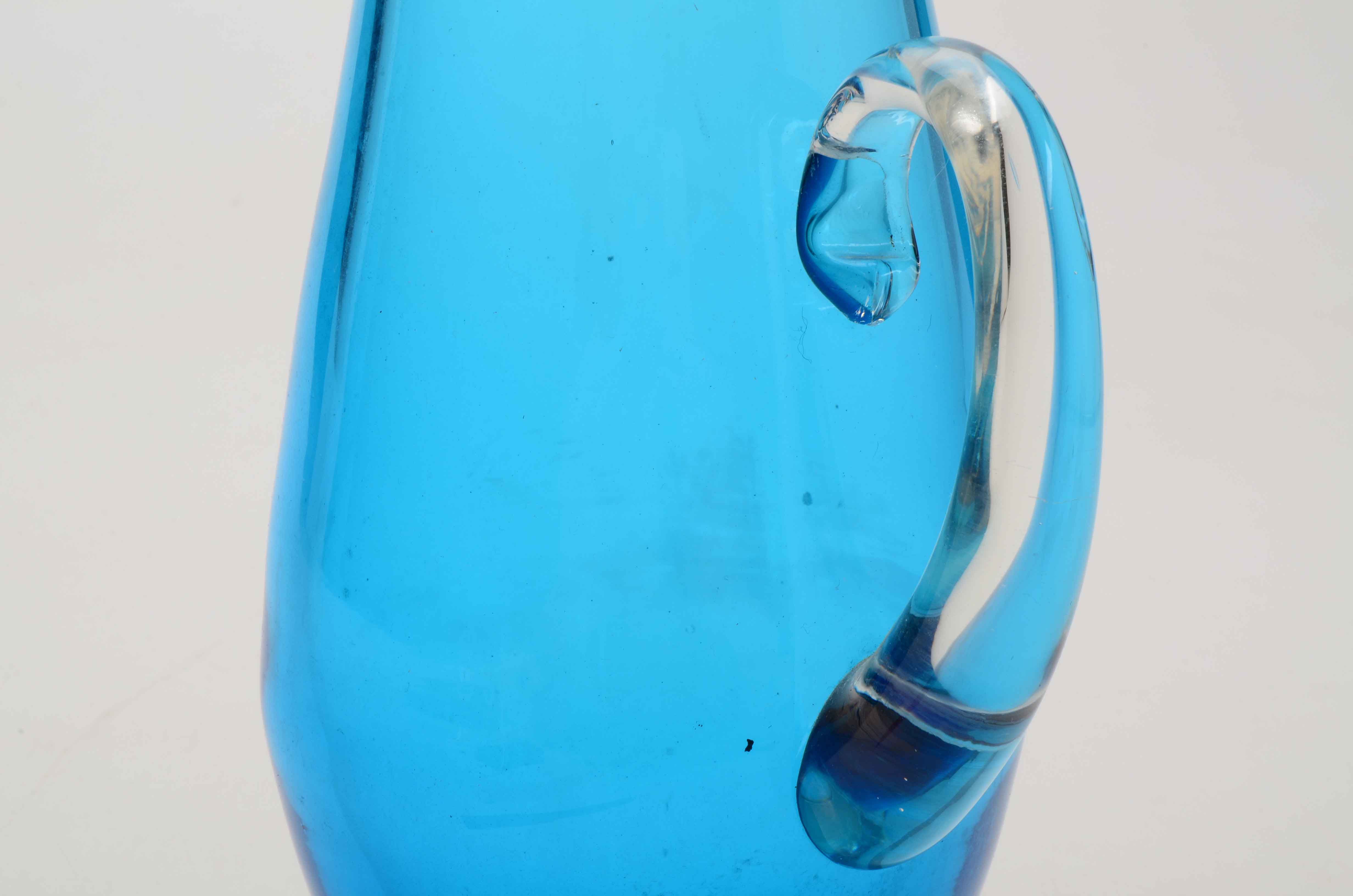 Blenko Style Pitcher