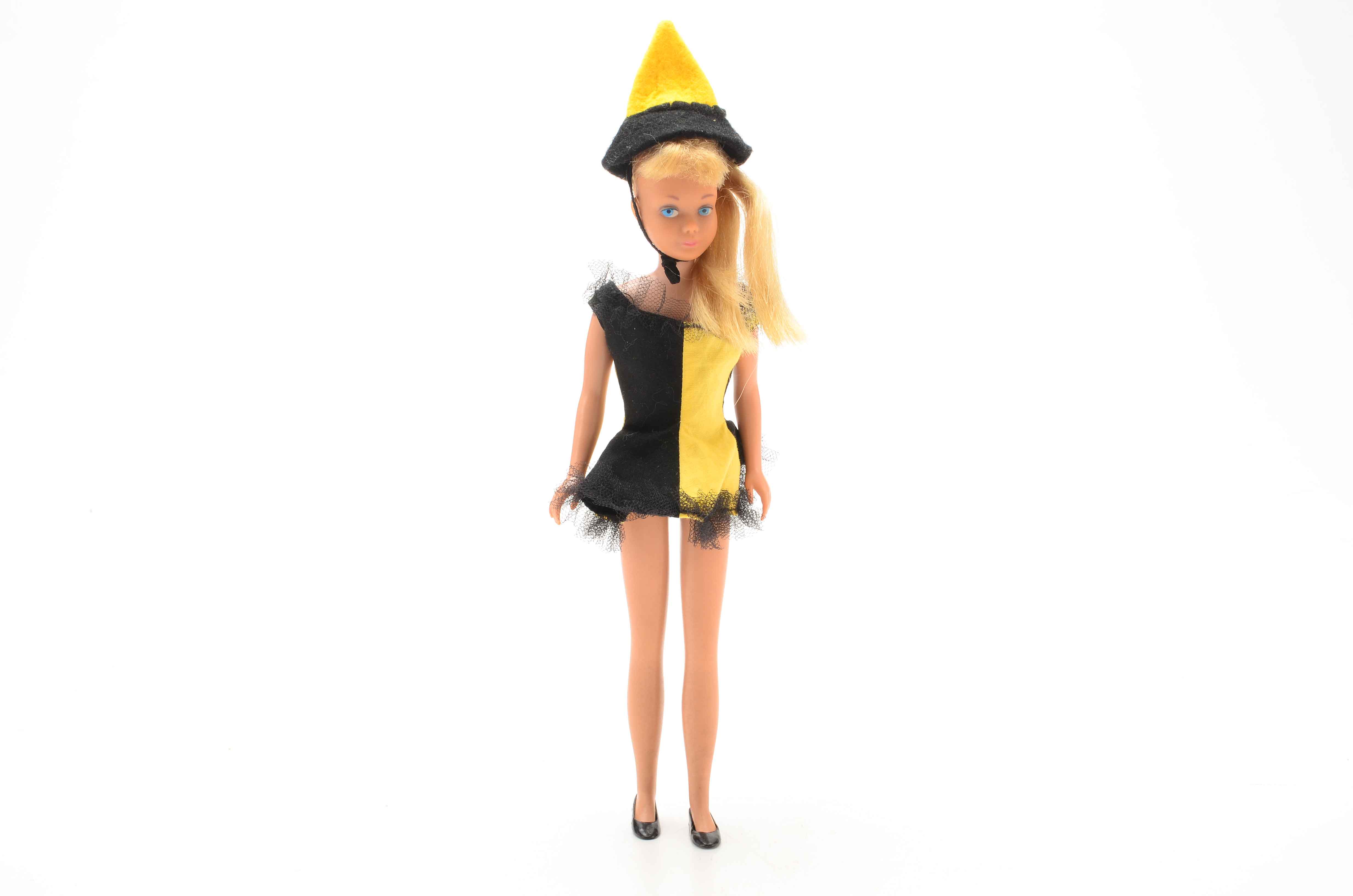 Vintage Skipper Doll with Case and Accessories