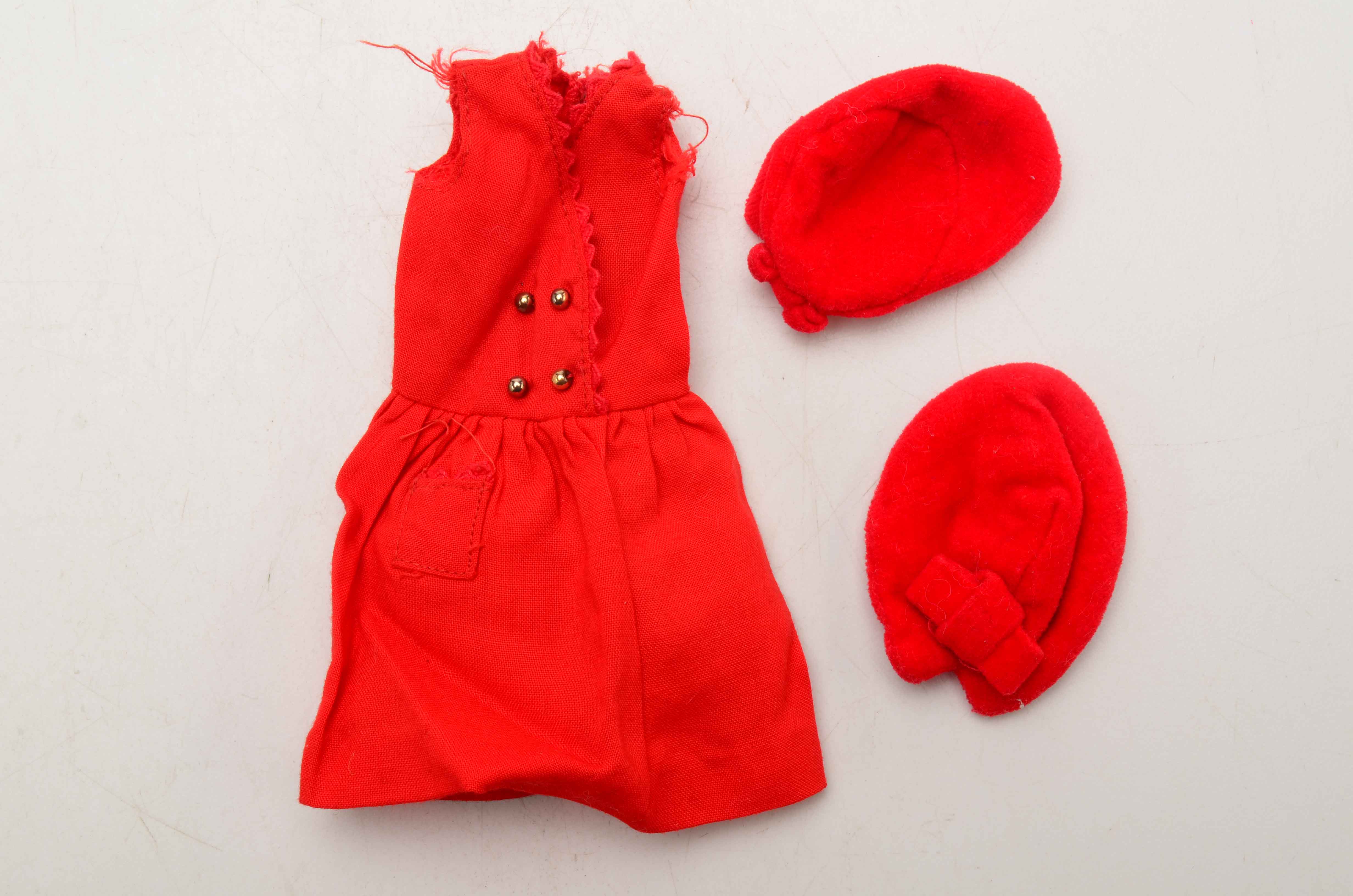 Vintage Skipper Doll with Case and Accessories