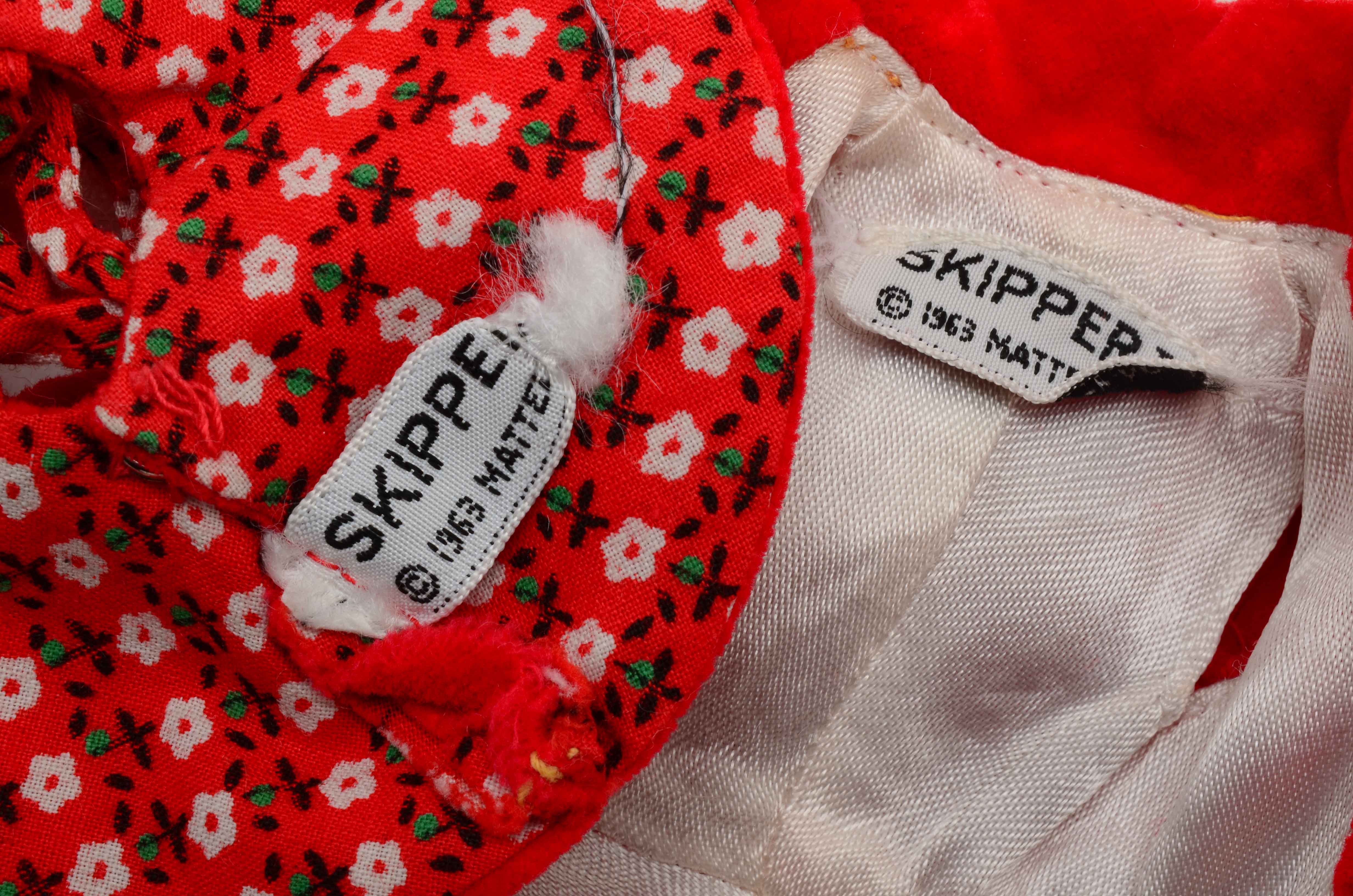 Vintage Skipper Doll with Case and Accessories