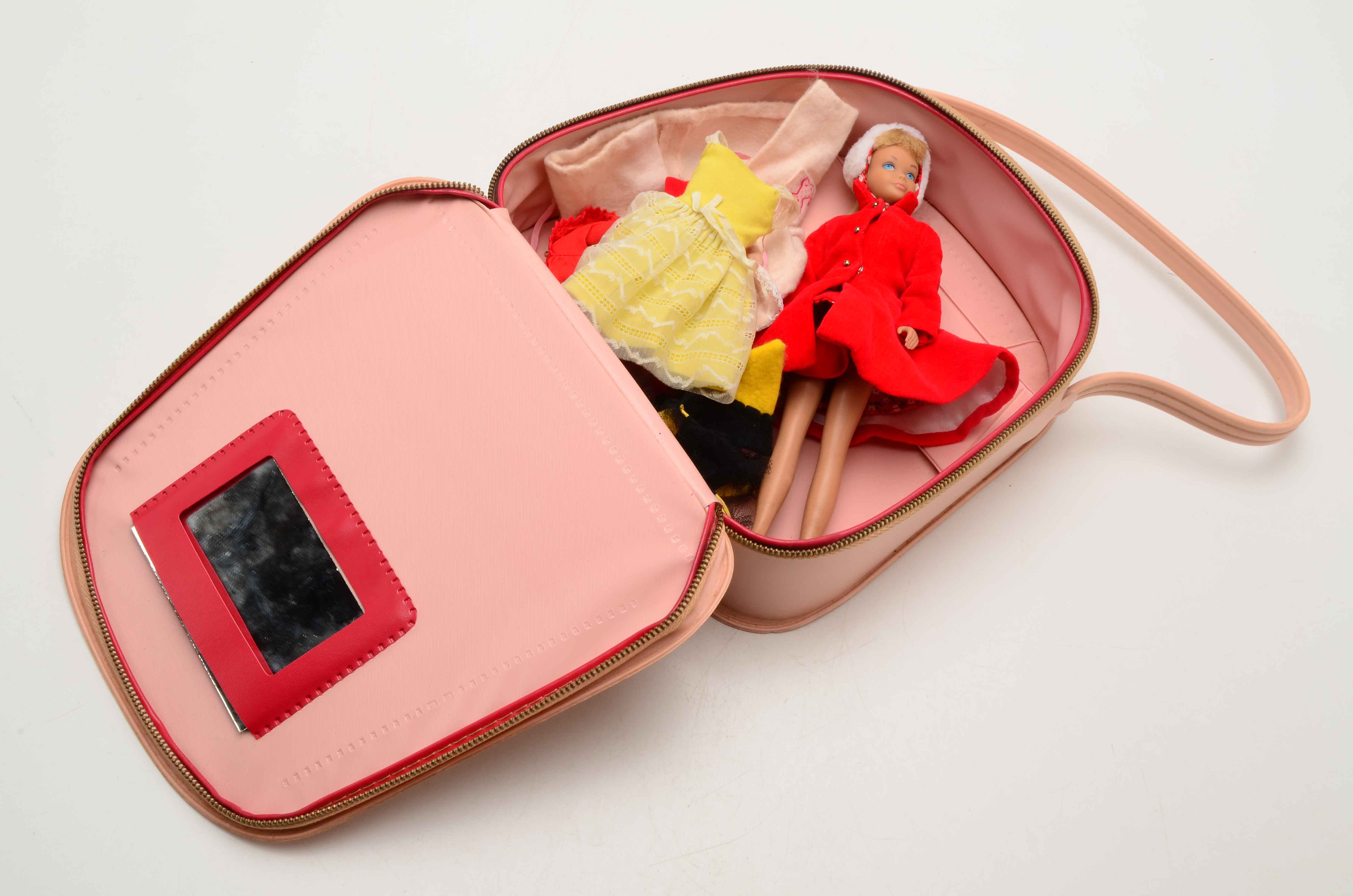 Vintage Skipper Doll with Case and Accessories