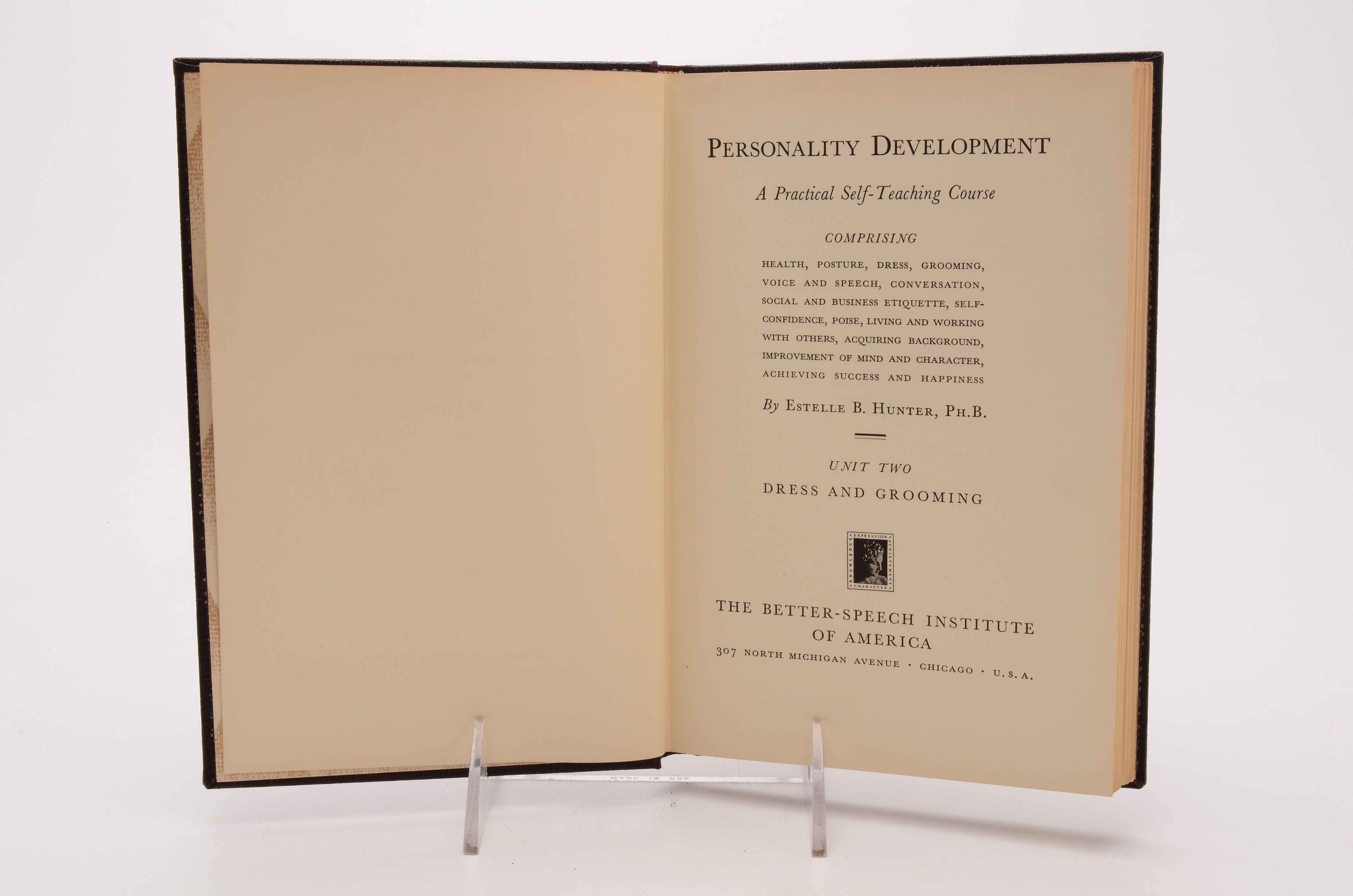 Vintage Five-Volume Set of "Personality Development"