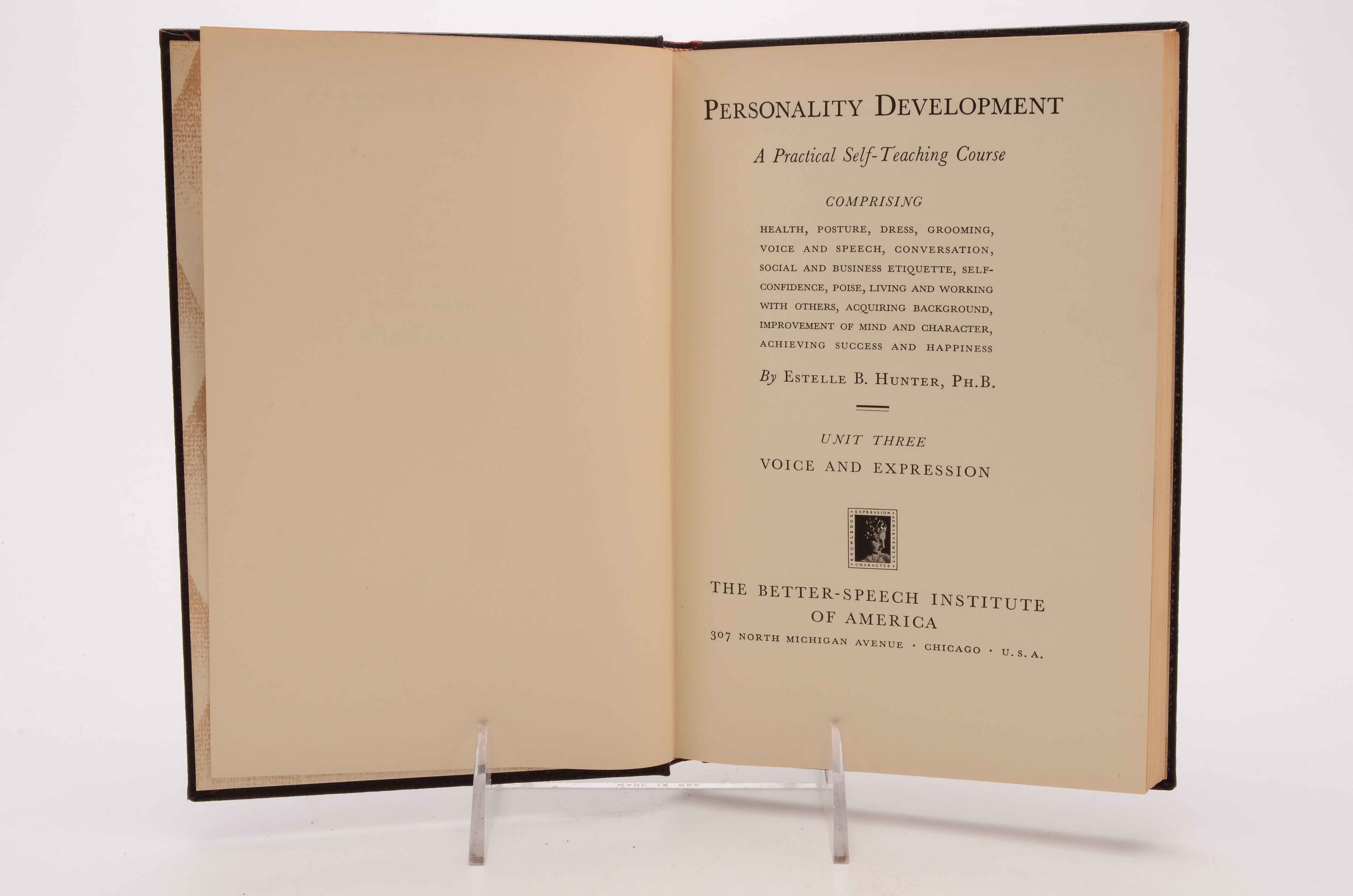 Vintage Five-Volume Set of "Personality Development"