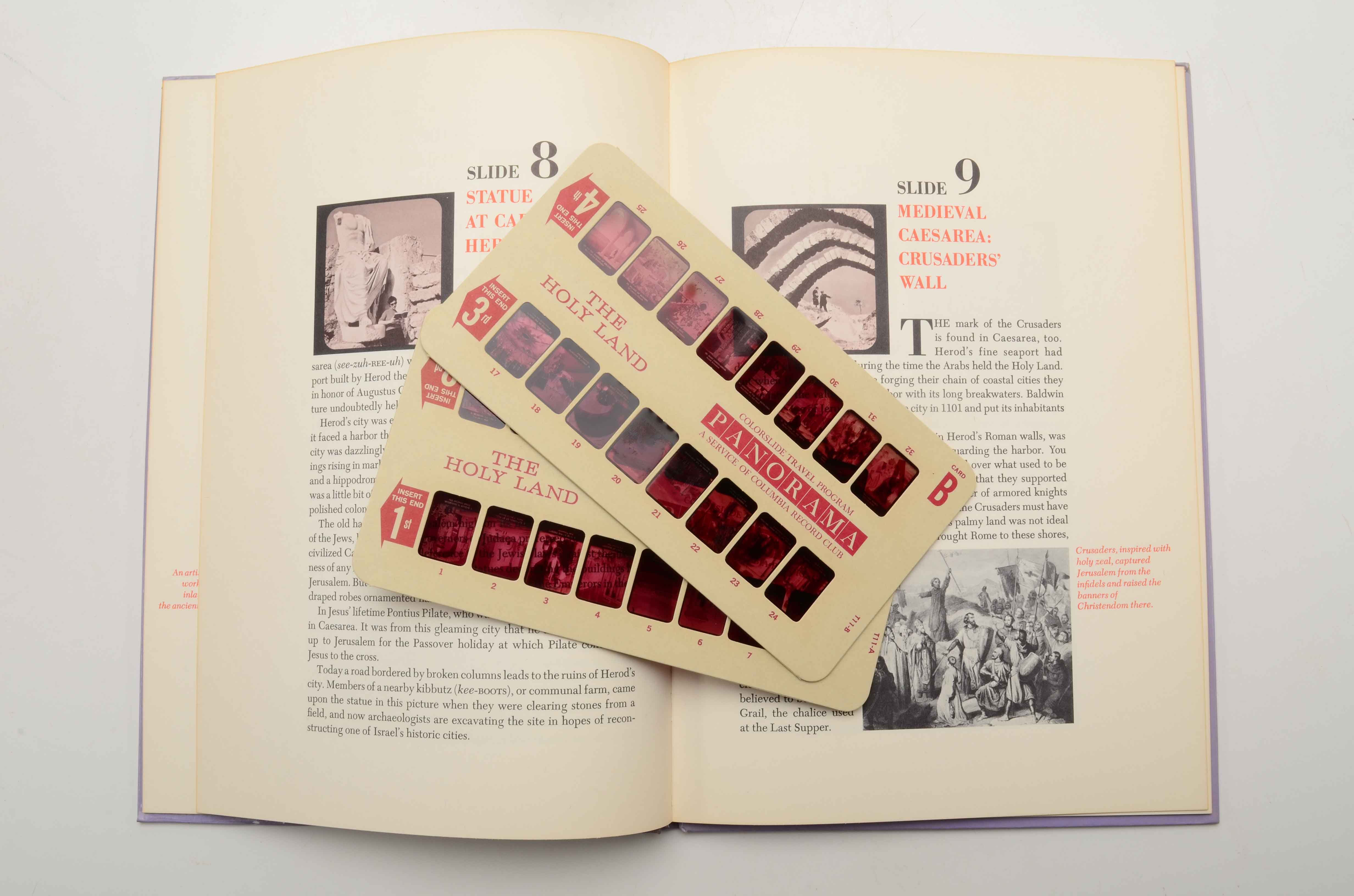 Set of Vintage "Guided Tours of the World" with Projector