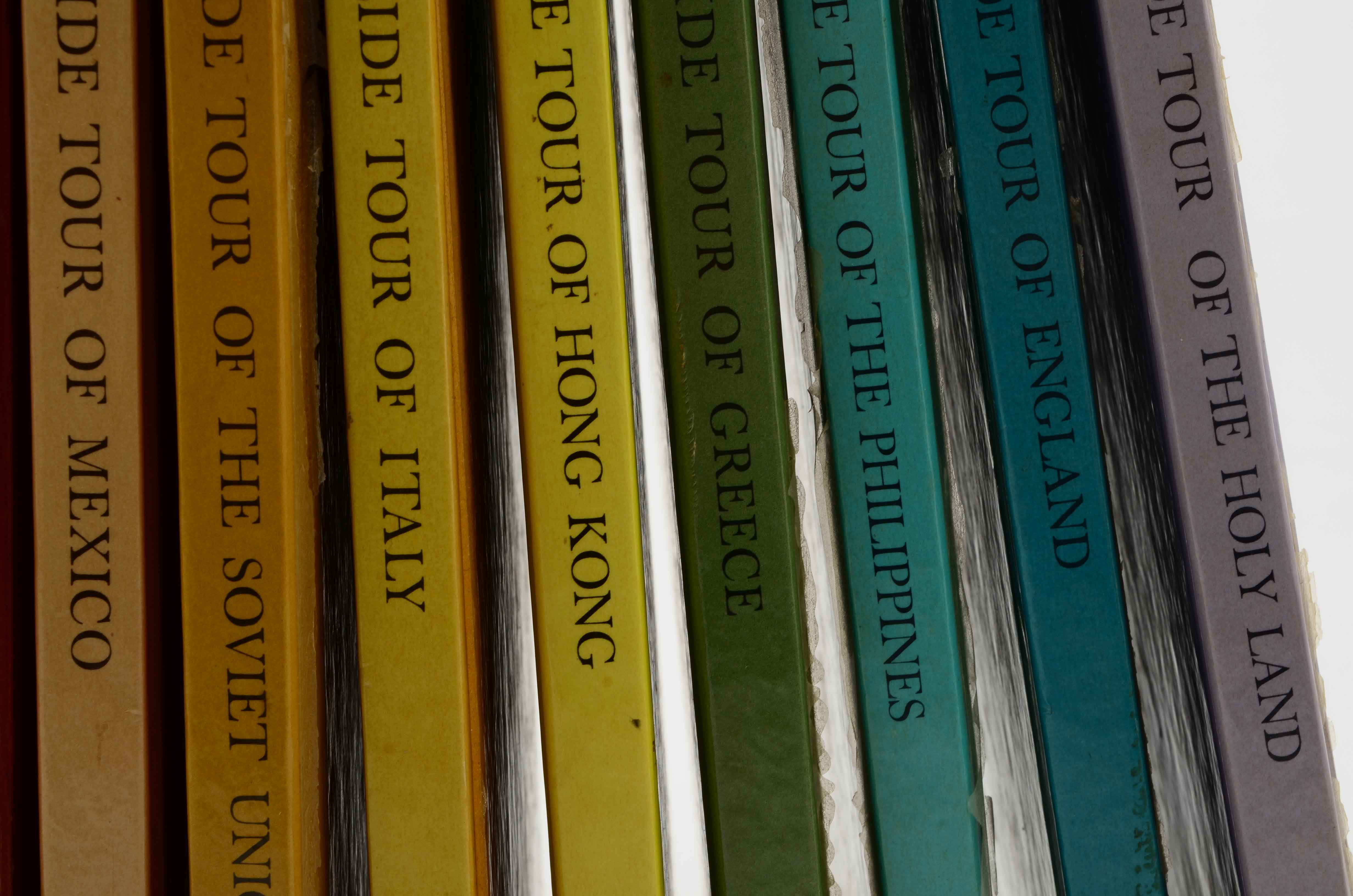 Set of Vintage "Guided Tours of the World" with Projector