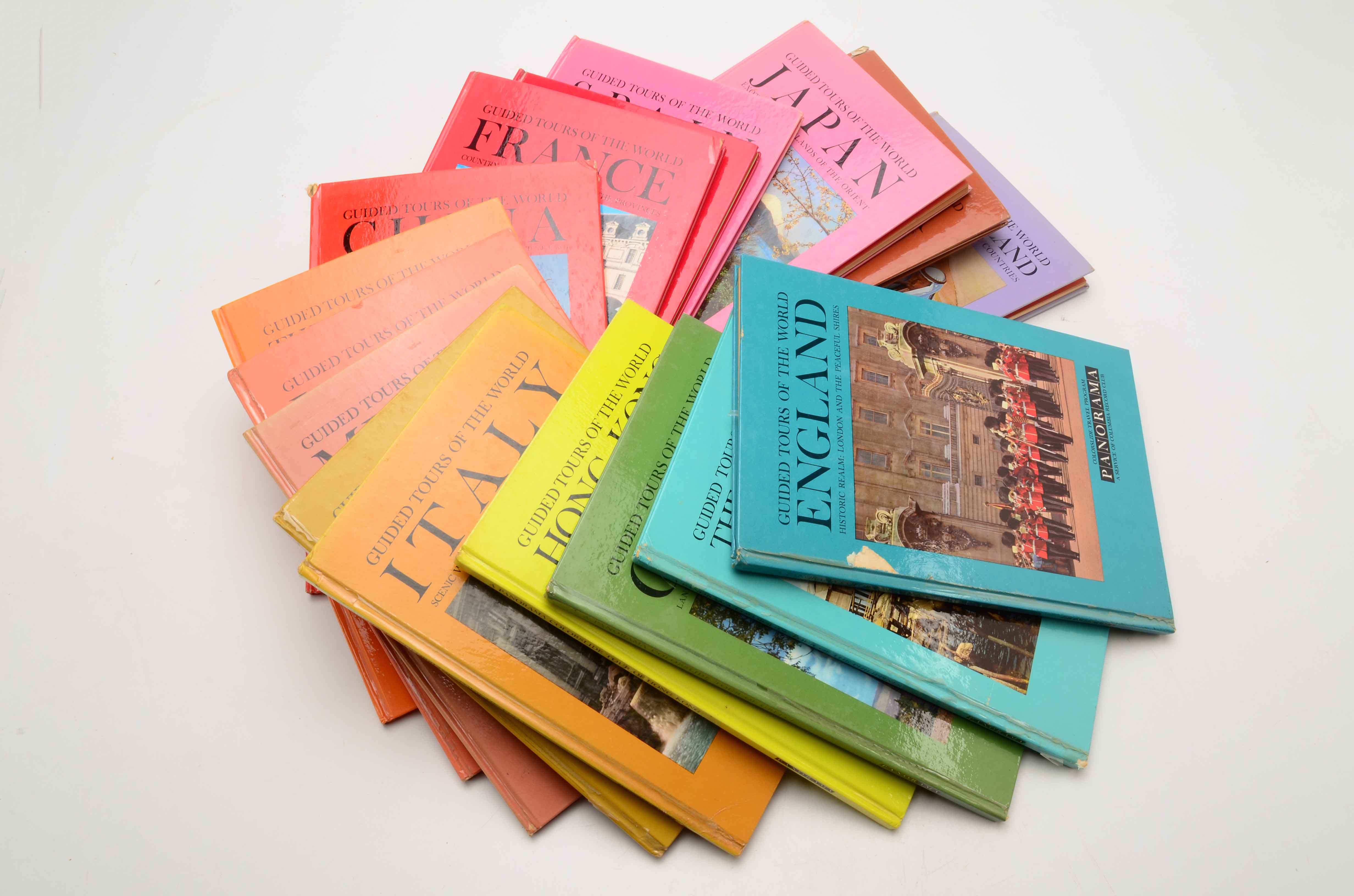 Set of Vintage "Guided Tours of the World" with Projector