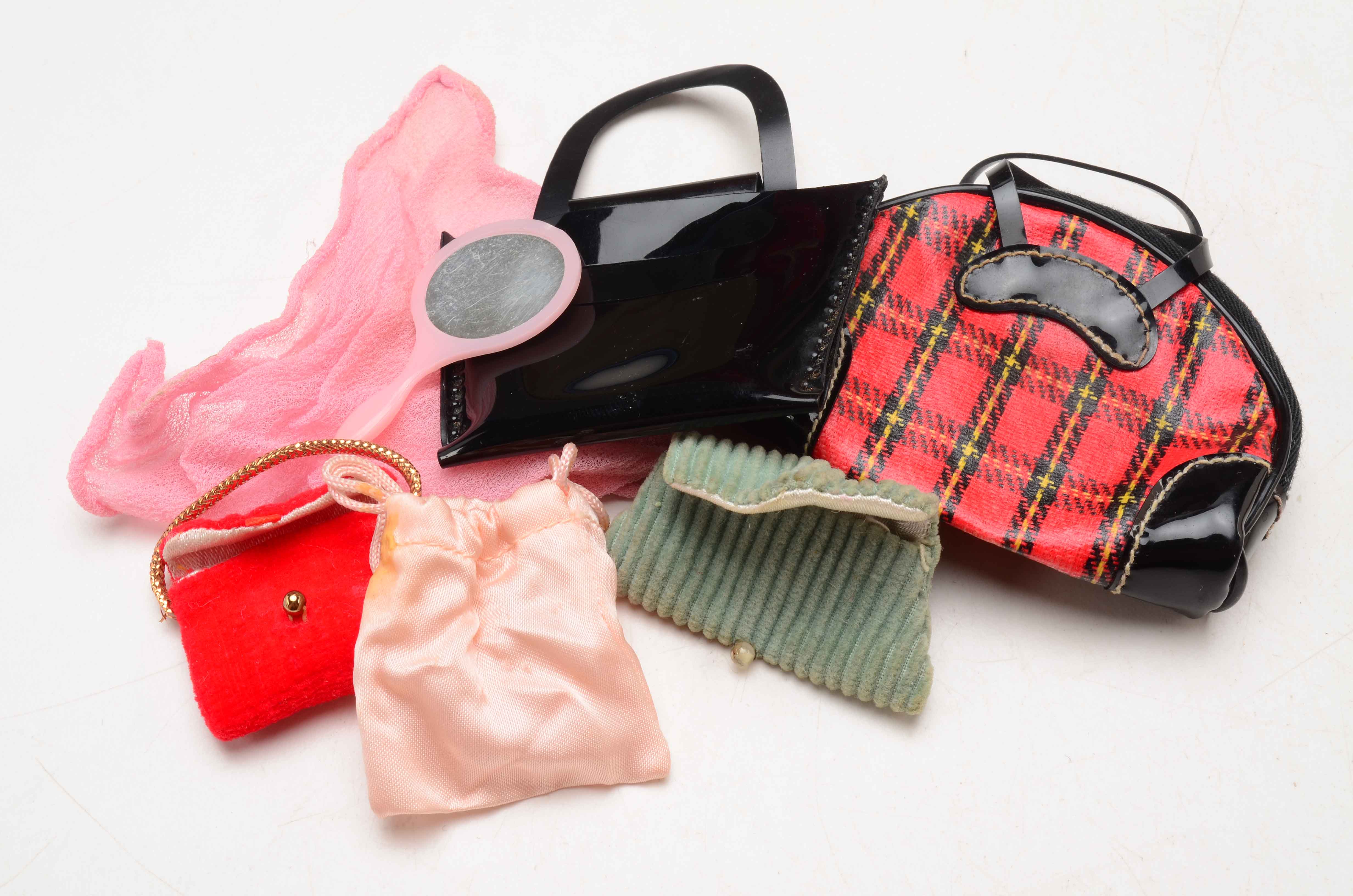 Vintage Barbies with Case and Accessories