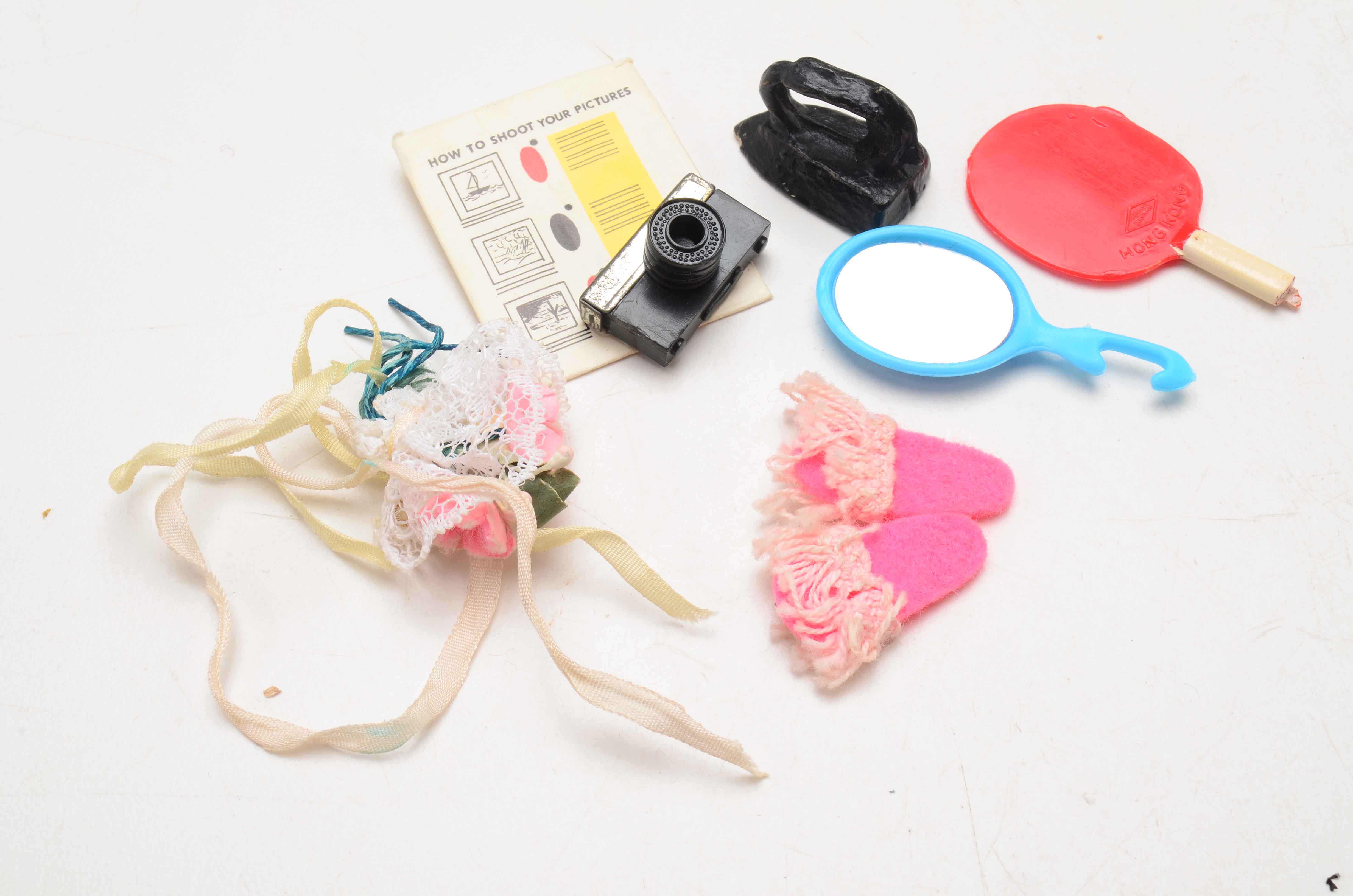 Vintage Barbies with Case and Accessories