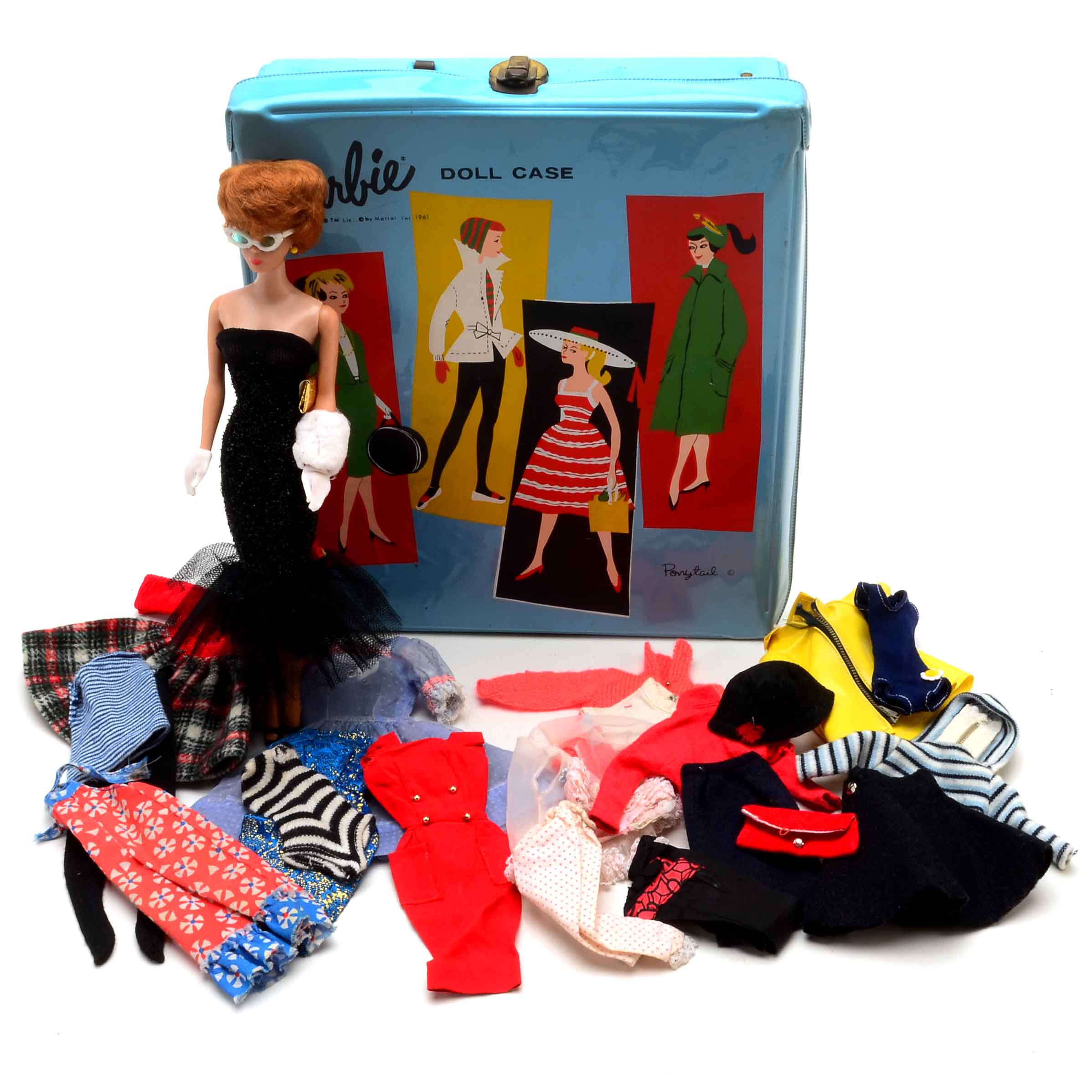 Vintage Midge Doll with Case and Accesories