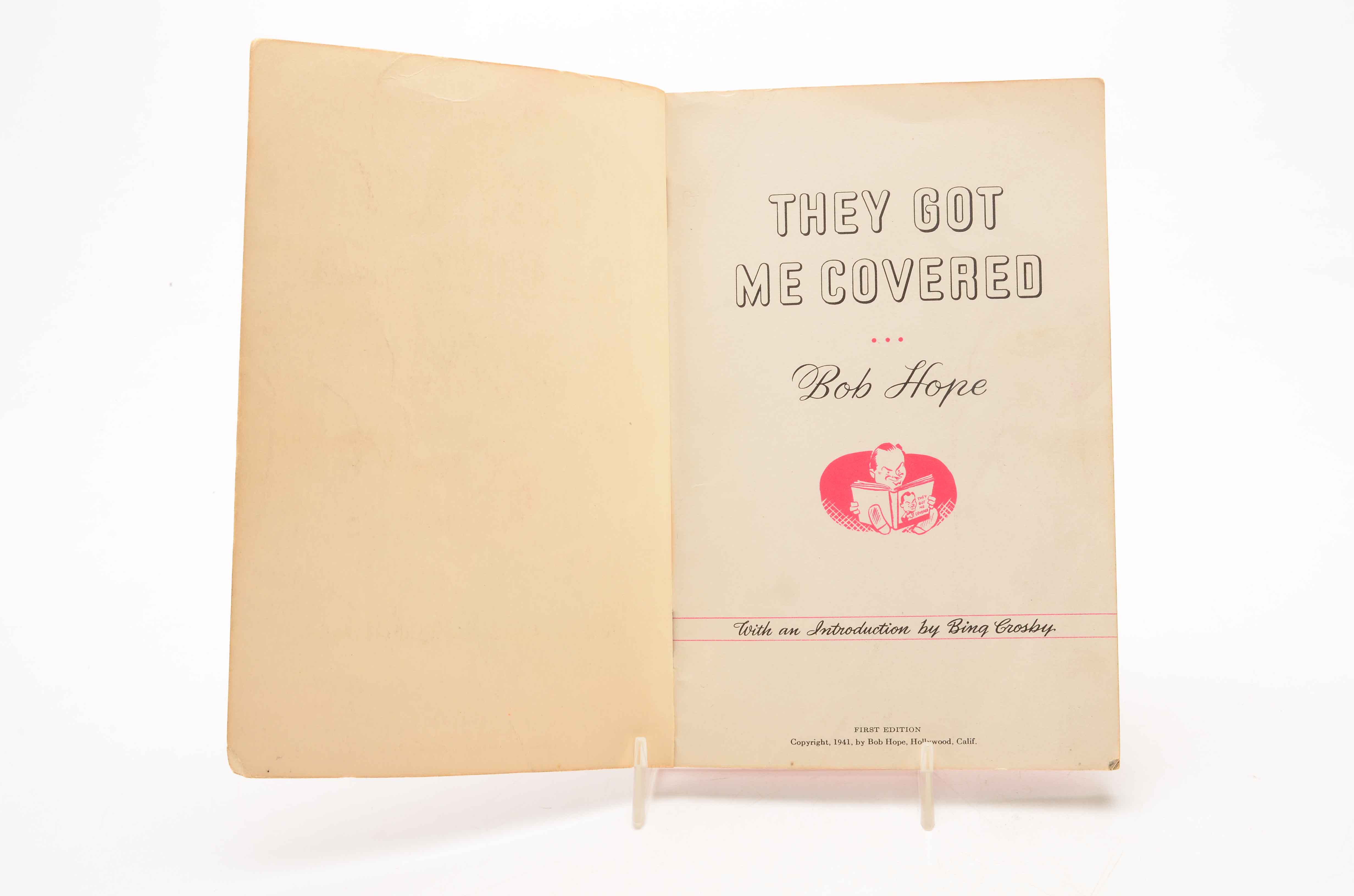 First Edition "They Got Me Covered" by Bob Hope