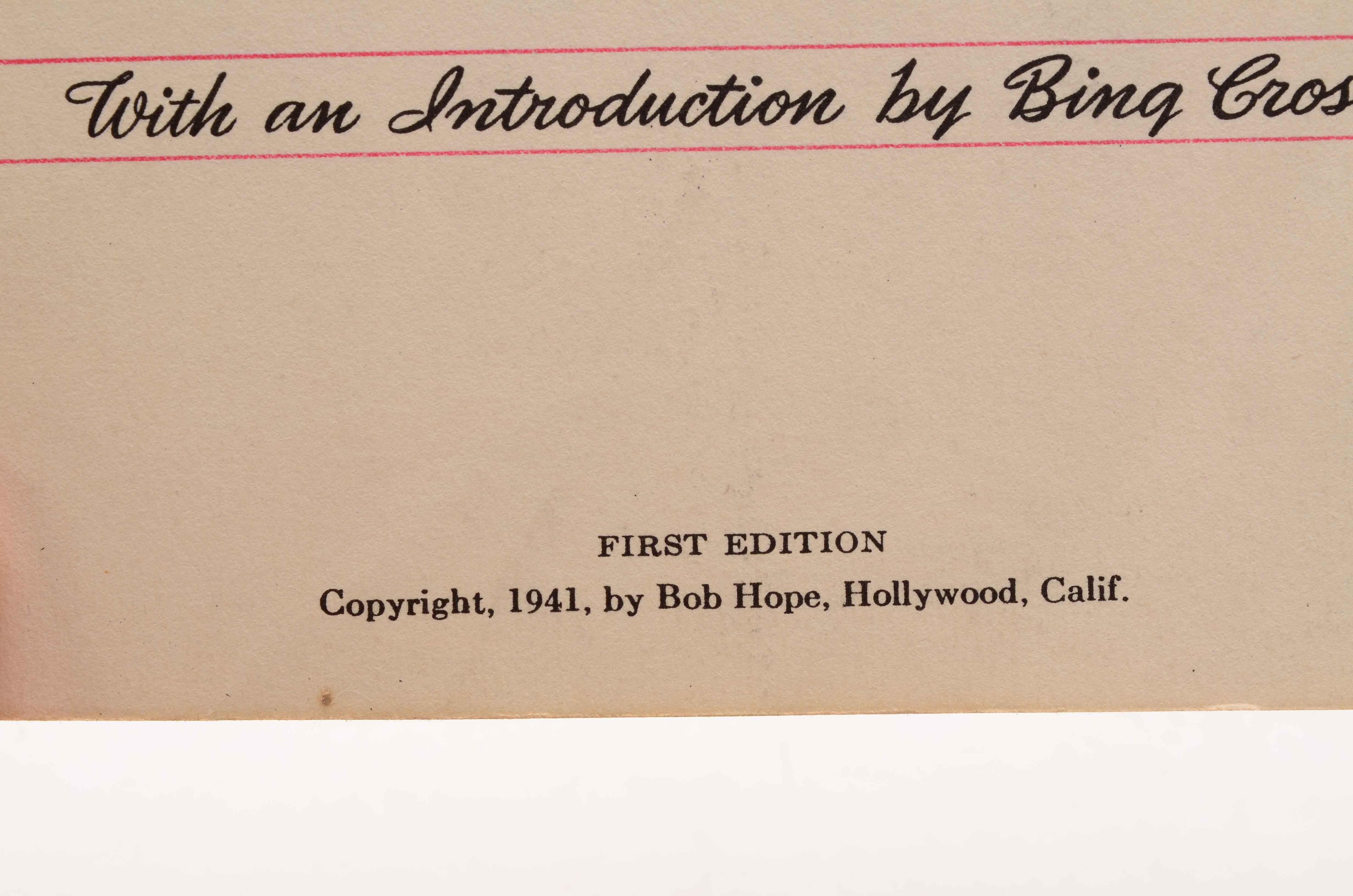 First Edition "They Got Me Covered" by Bob Hope