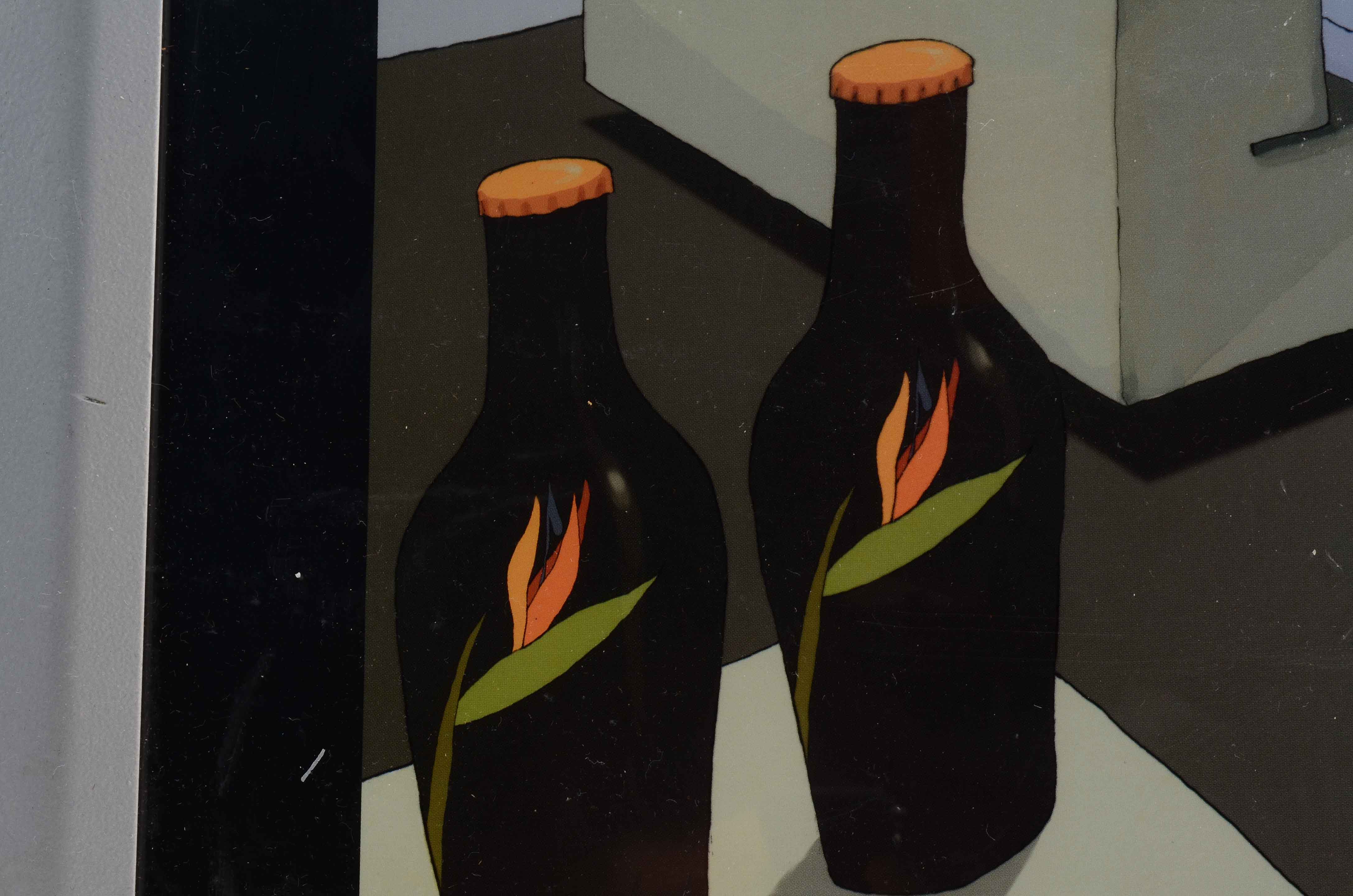 Advertising Offset Lithograph in Frame