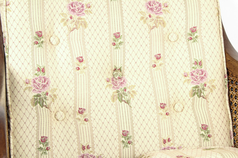 Vintage Cane Accent Chair by Hickory Chair Company