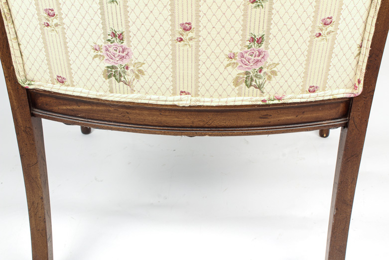 Vintage Cane Accent Chair by Hickory Chair Company