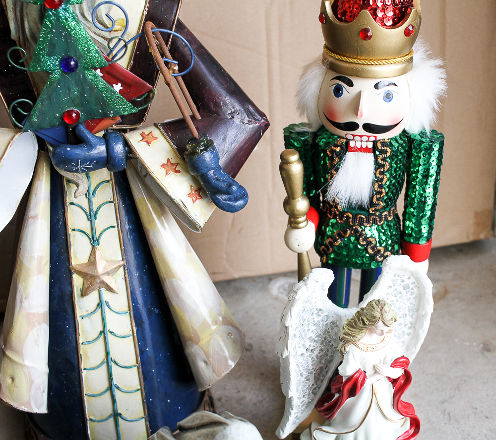 Collection of Christmas Figurines and Decor