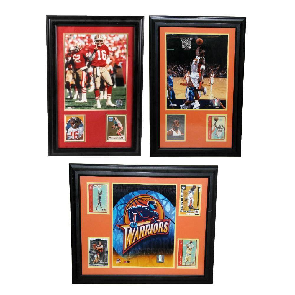 Basketball and Football Wall Plaques