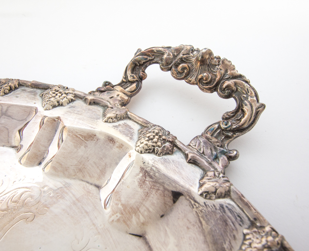 Pair of Silver Plate Serving Platters