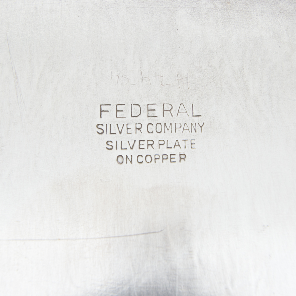 Pair of Silver Plate Serving Platters