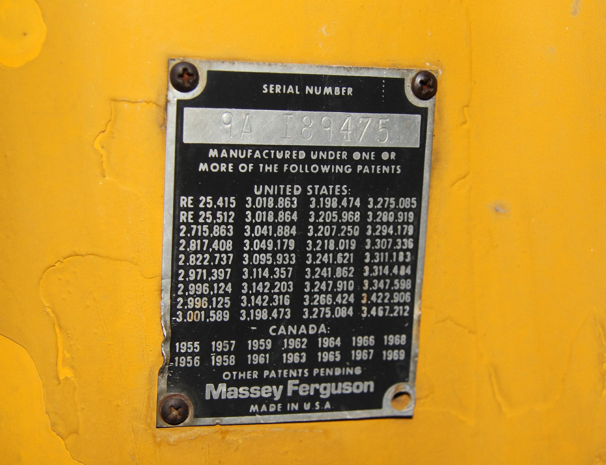 Massey Ferguson Industrial 40 Tractor