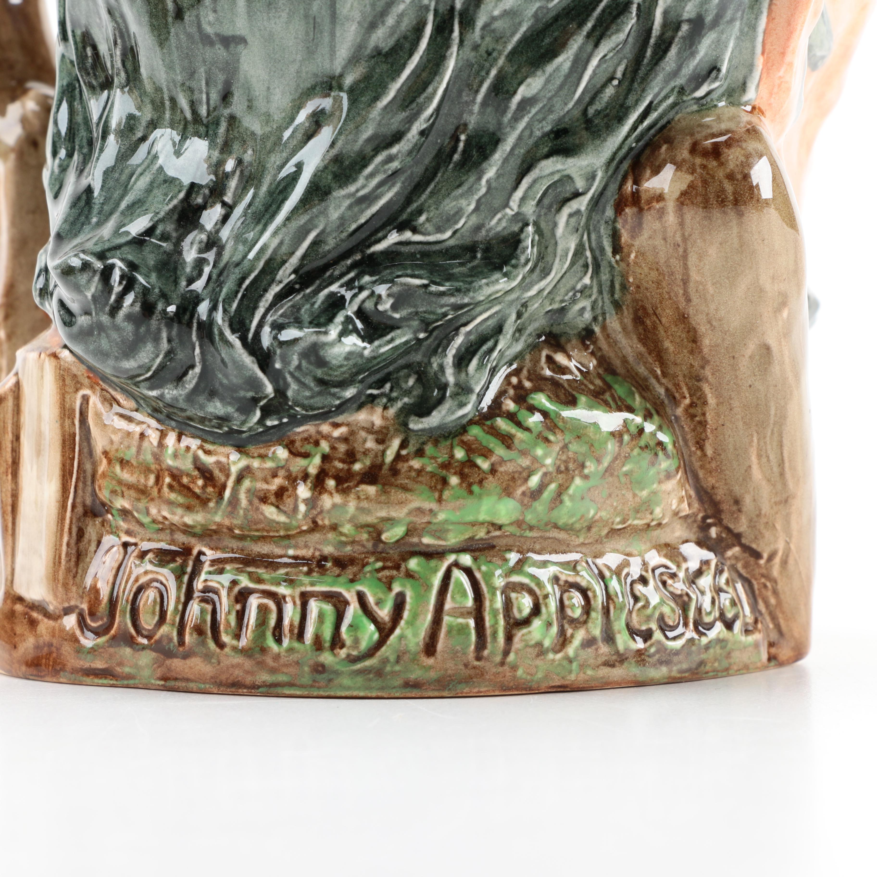 Royal Doulton "Johnny Appleseed" Toby Mug and Assorted Tableware