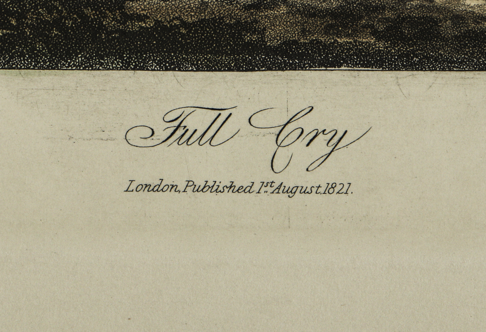 Collection of Hand-Colored Engravings of Hunting Scenes