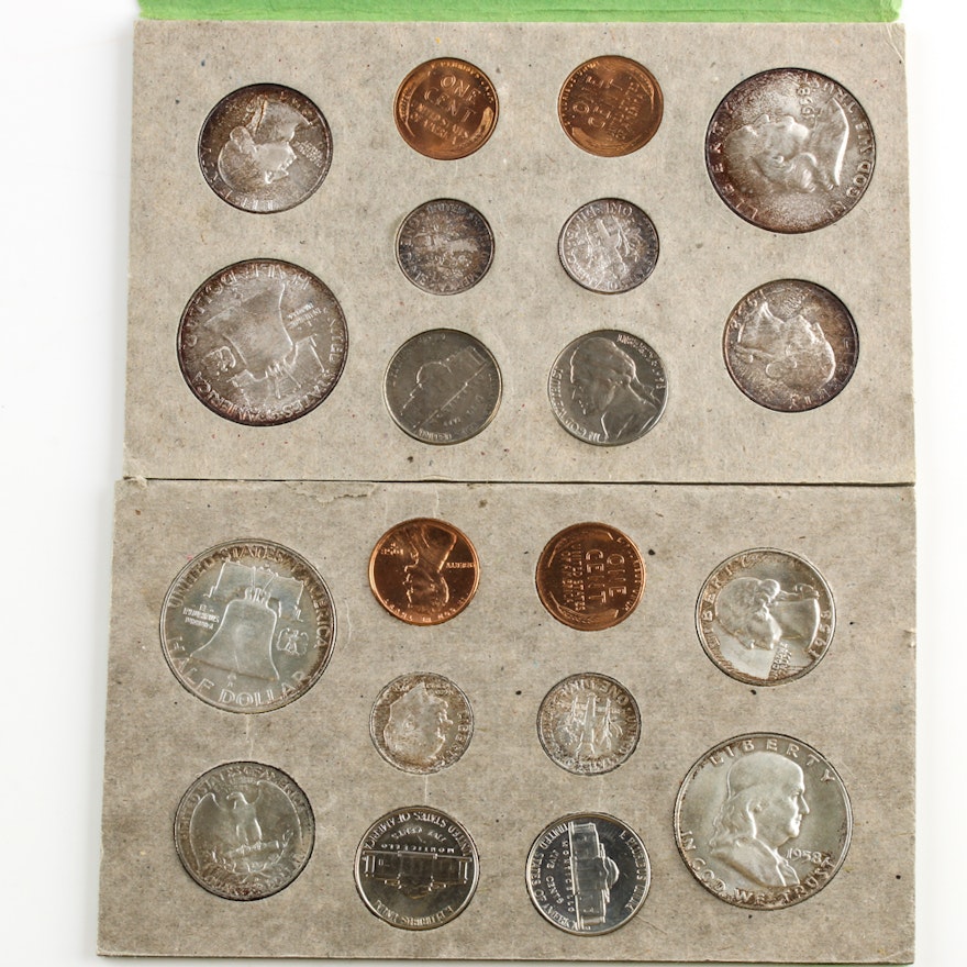 1958 Uncirculated Coin Set From the United States Mint