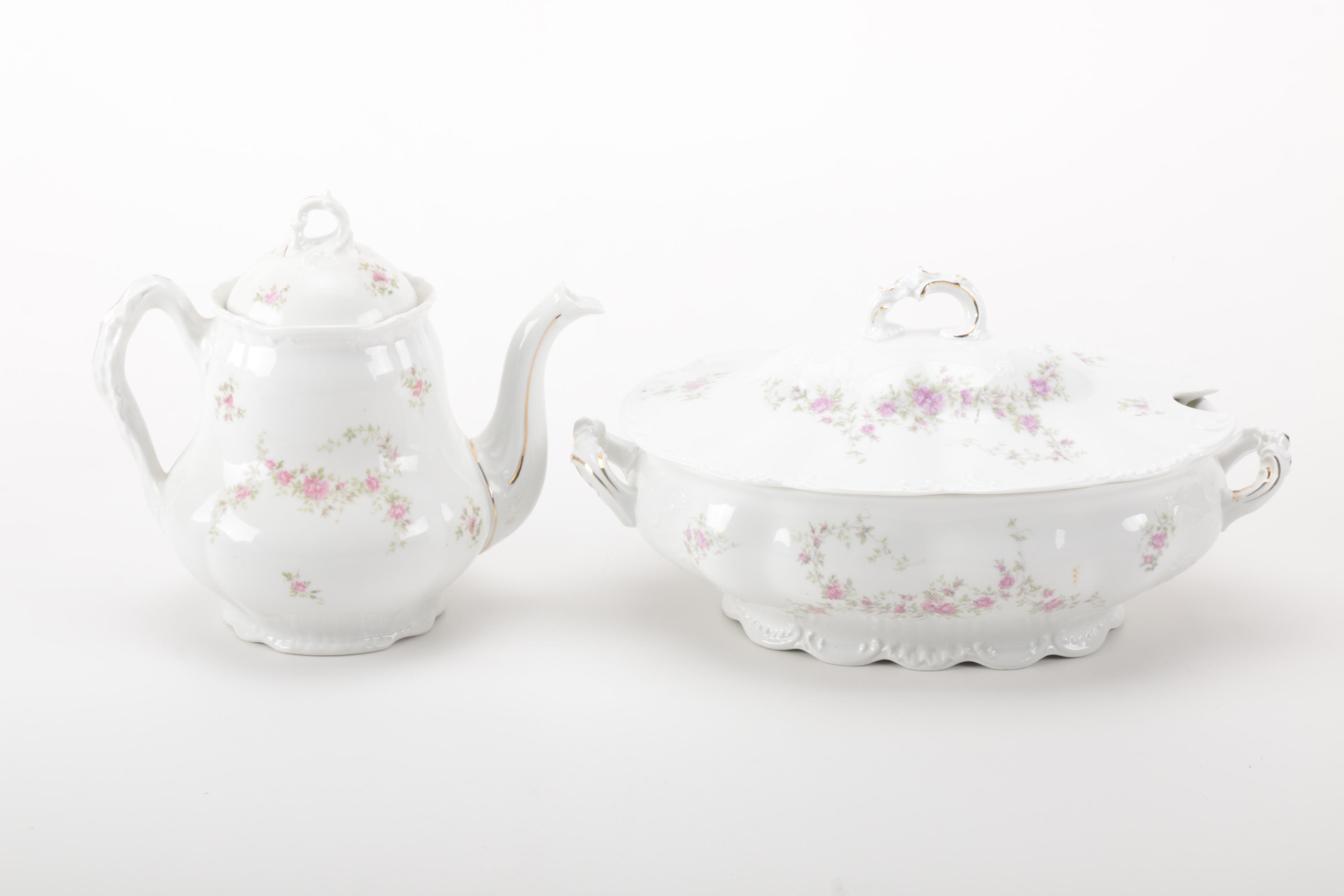 Hapsburg China "9165" Austrian China Set