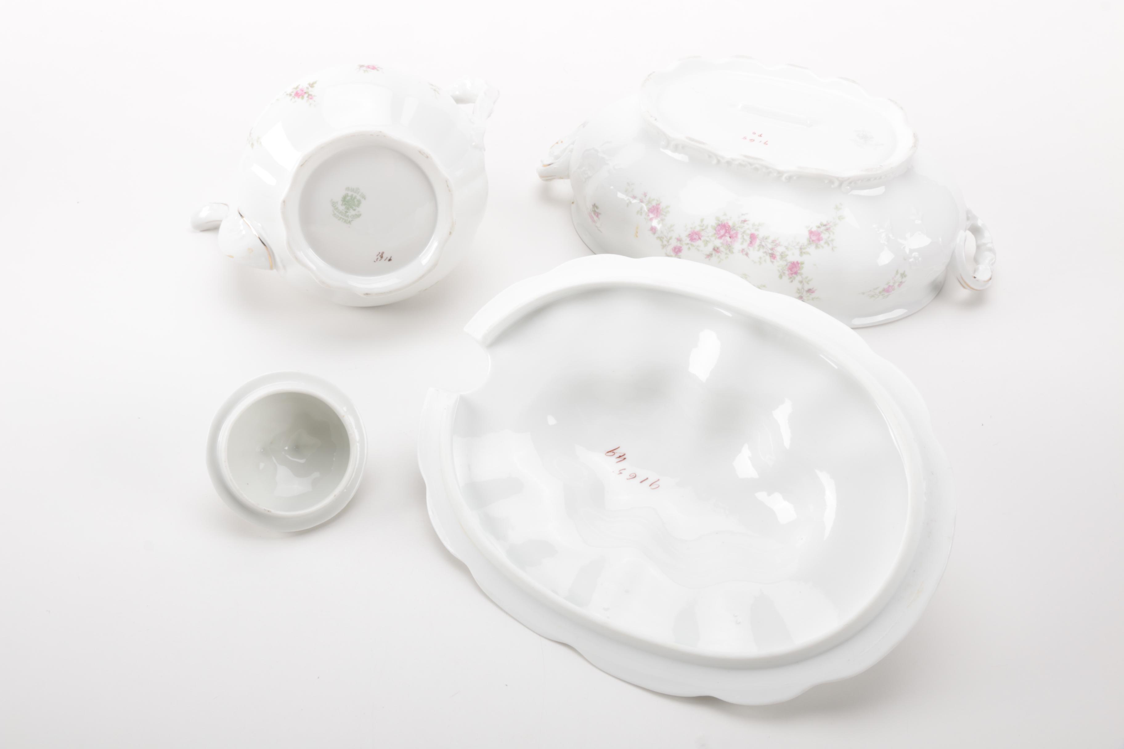 Hapsburg China "9165" Austrian China Set