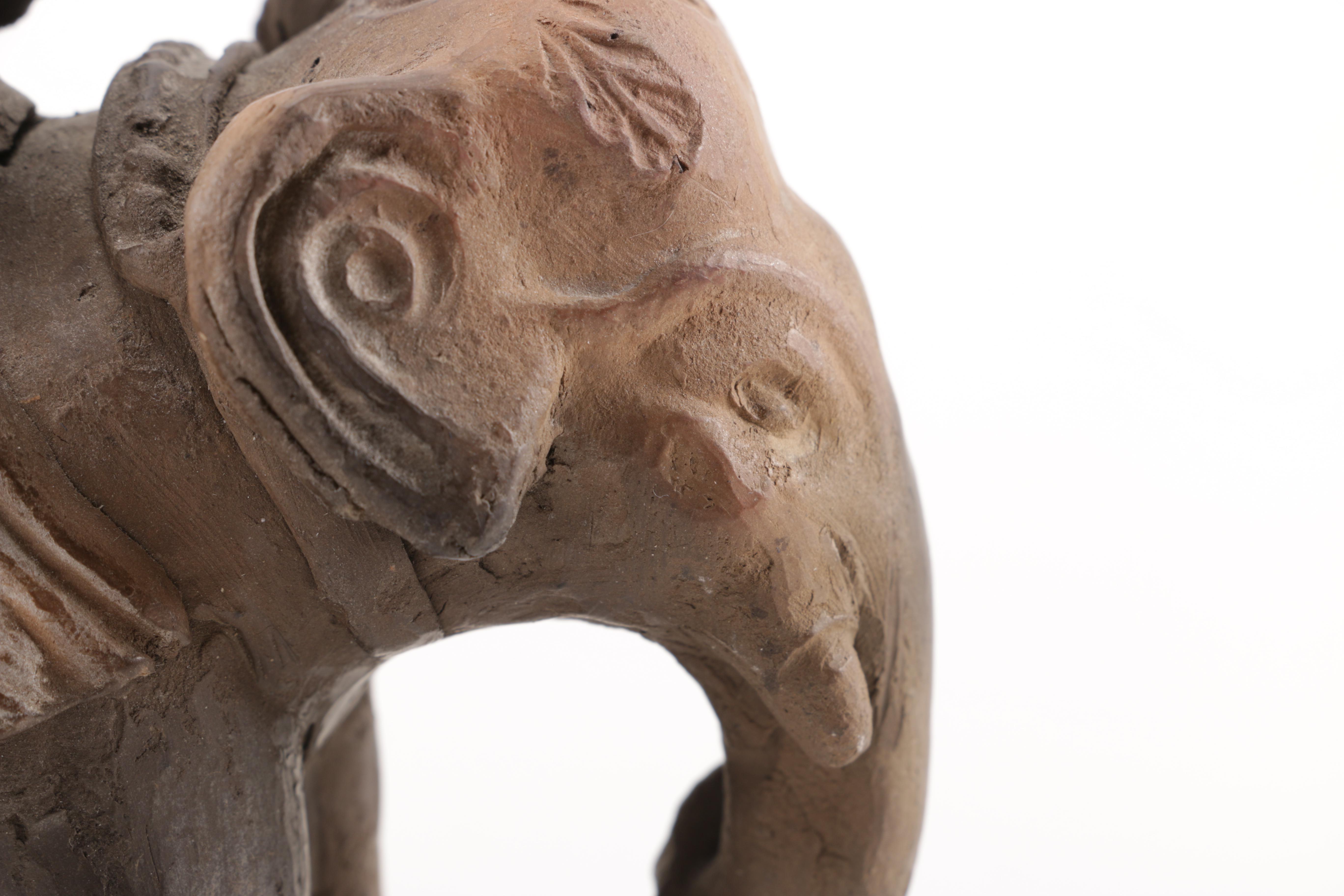 Elephant Figurines and Bookends