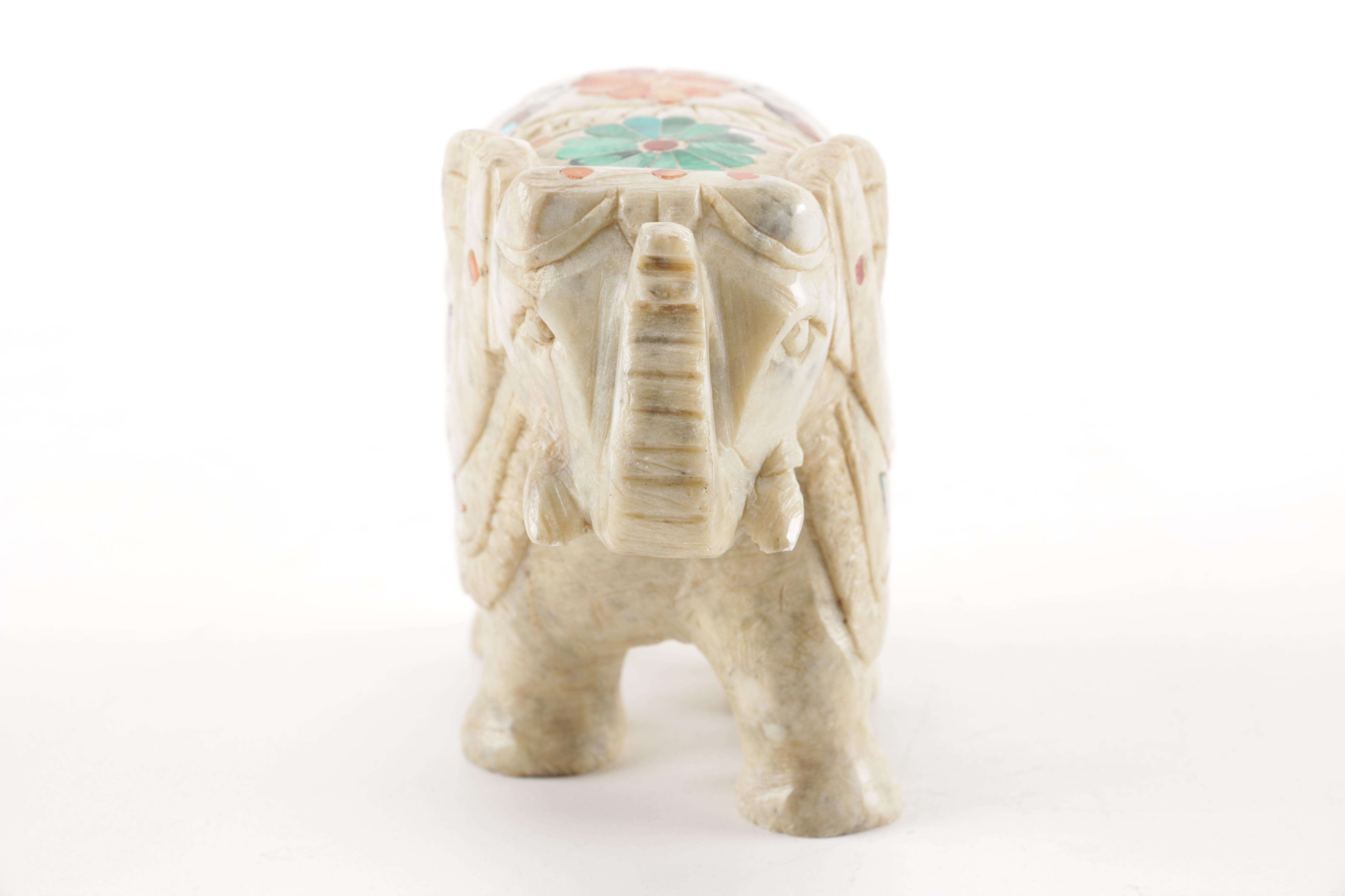 Elephant Figurines and Bookends