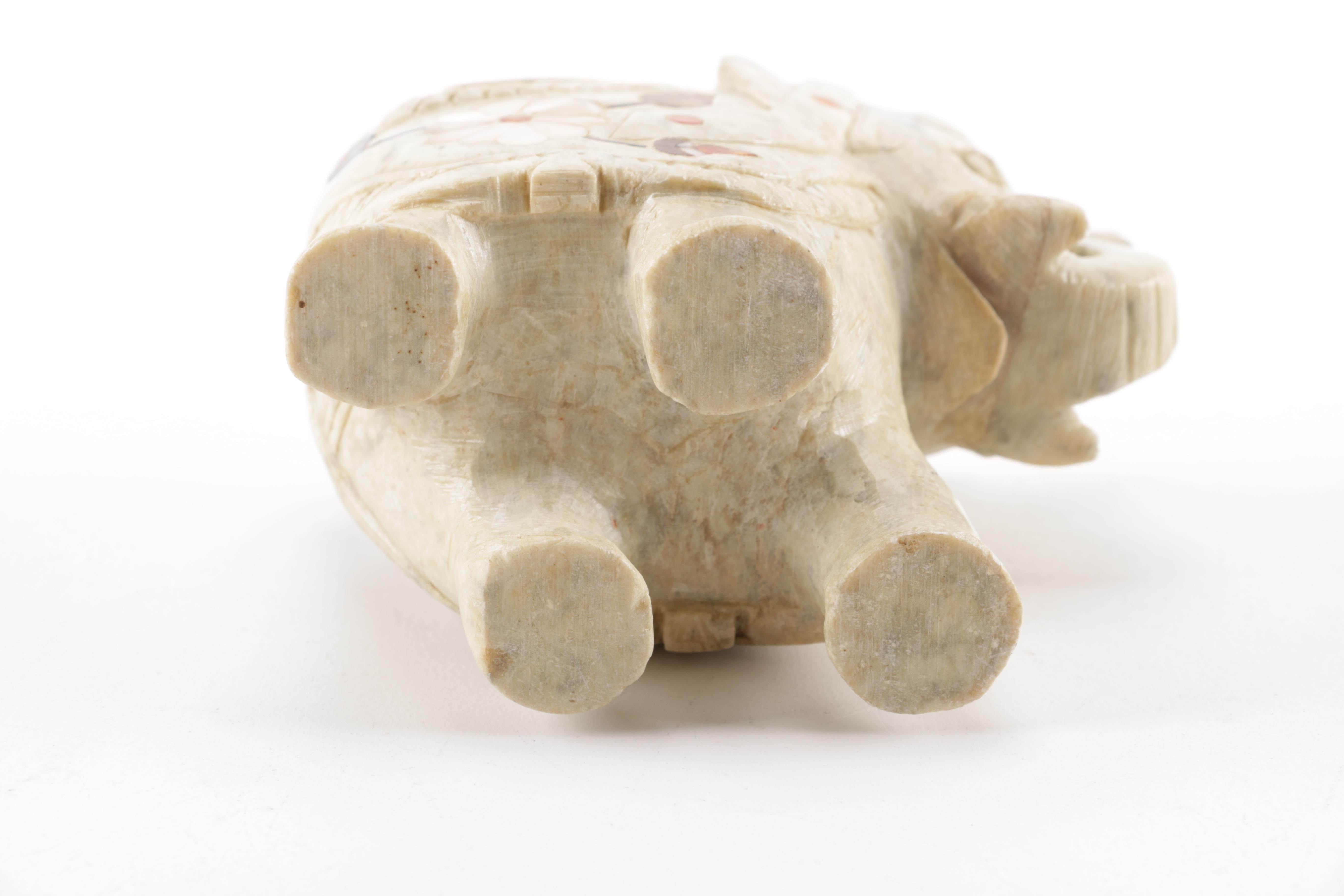 Elephant Figurines and Bookends