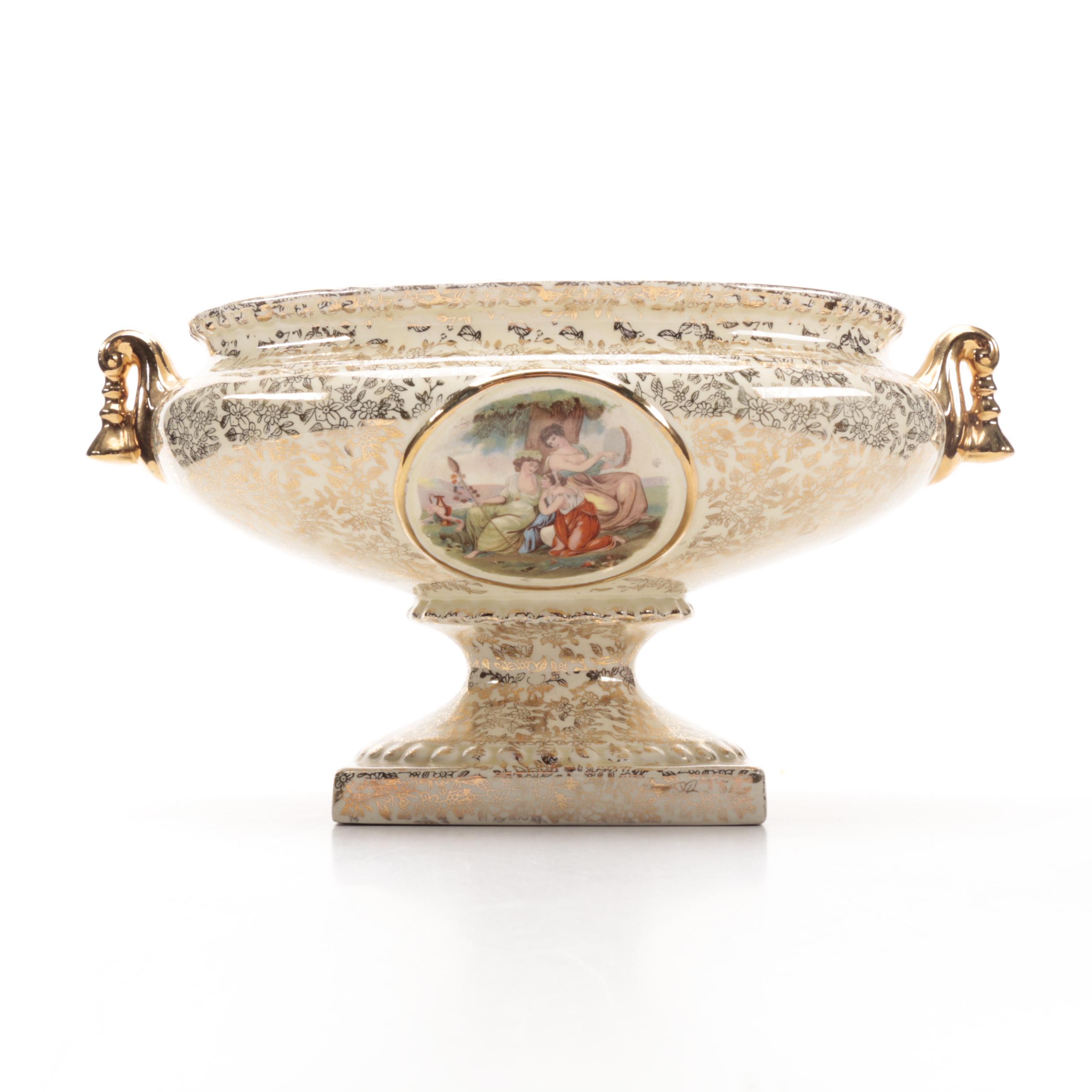 1948 Empire China Porcelain Serving Bowl