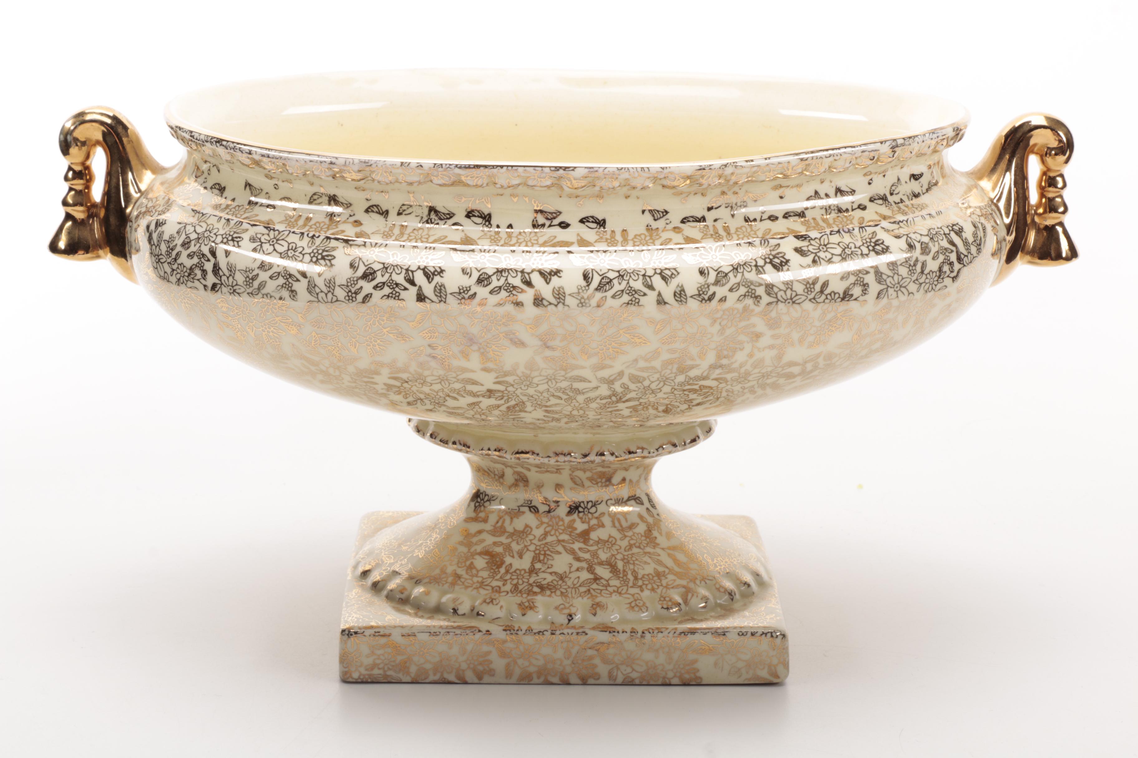 1948 Empire China Porcelain Serving Bowl