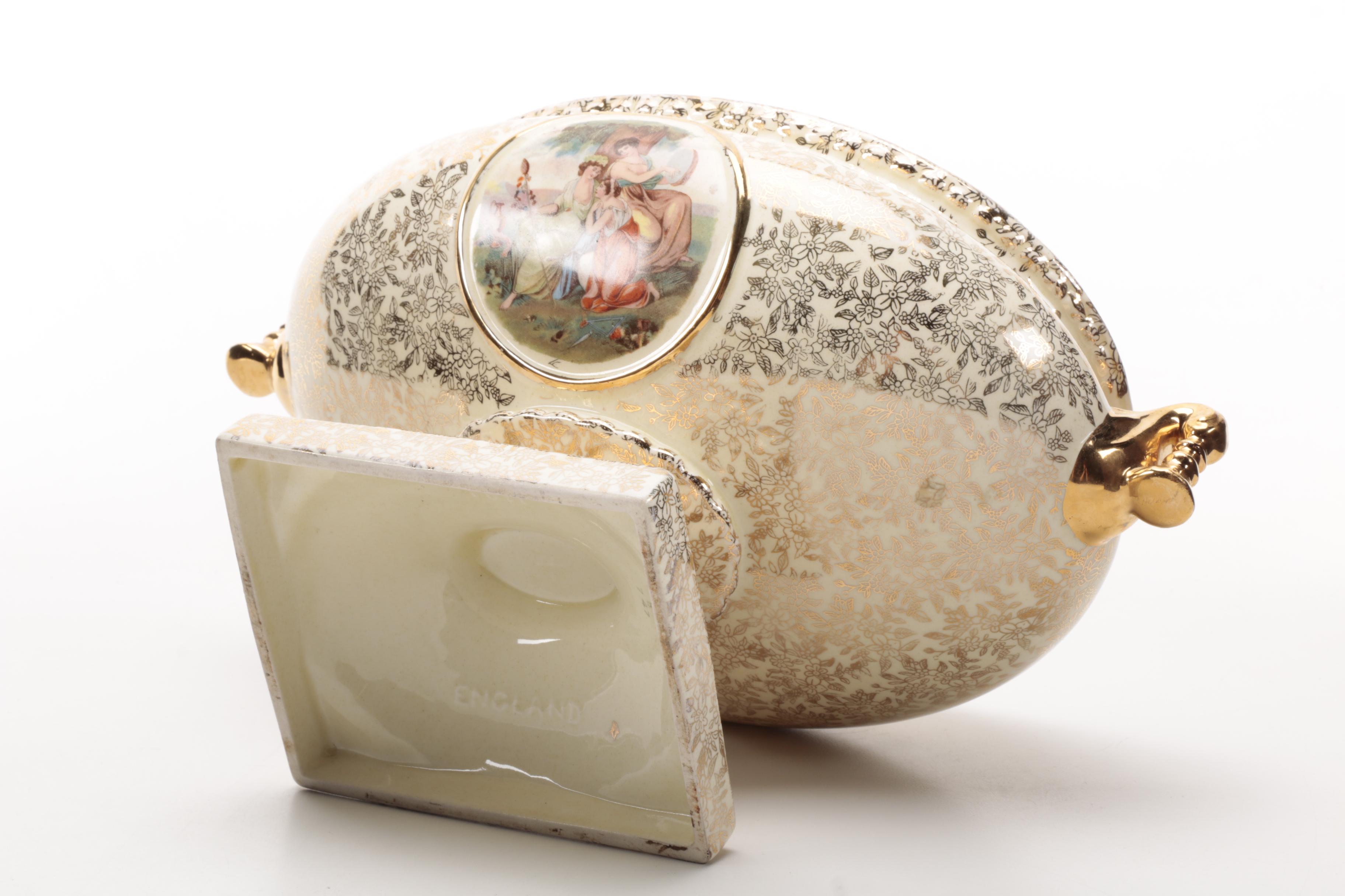 1948 Empire China Porcelain Serving Bowl