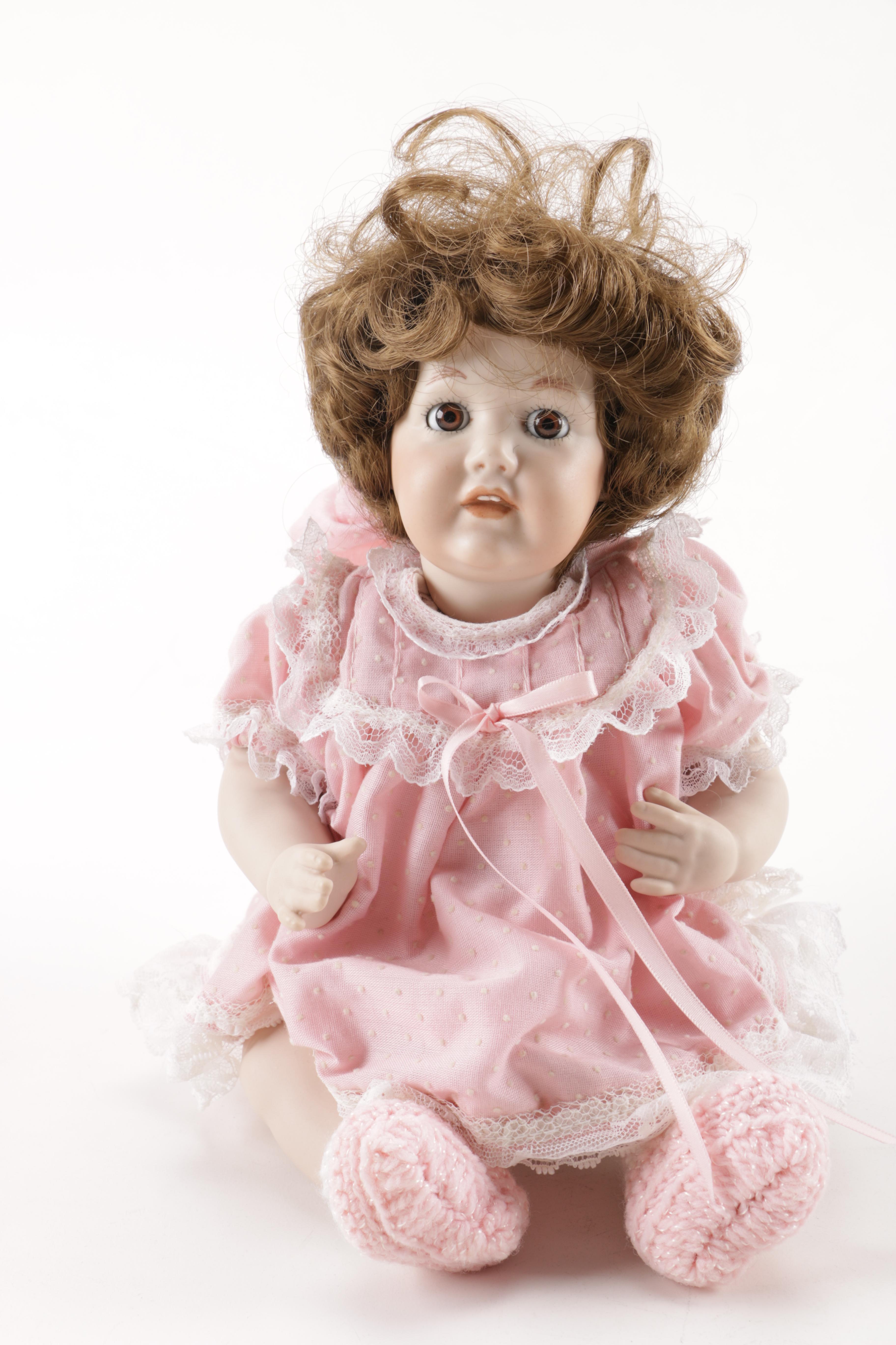 Collection of Porcelain Dolls