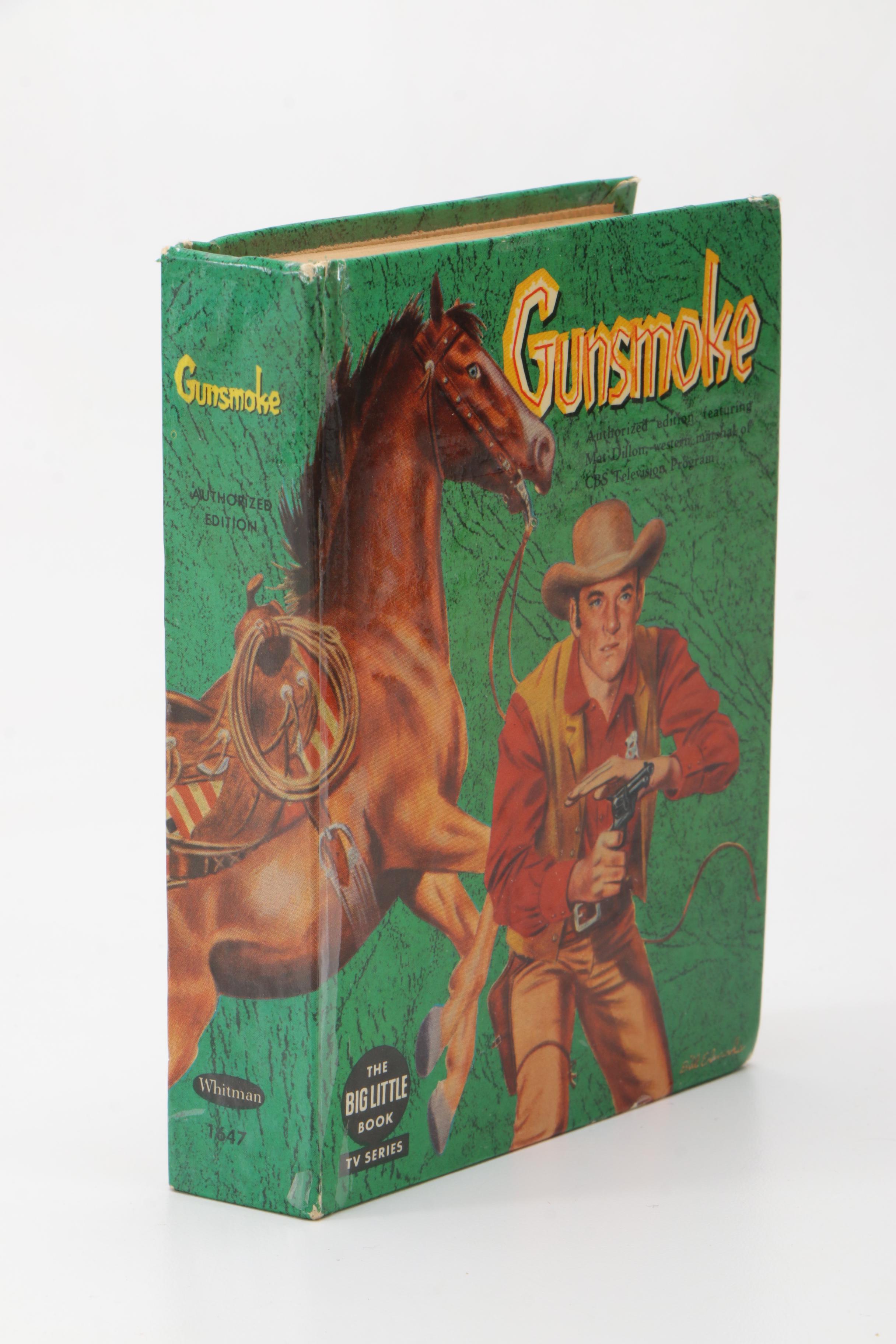 1930s–1950s Big Little Books Including "Gunsmoke" and "Dick Tracy"