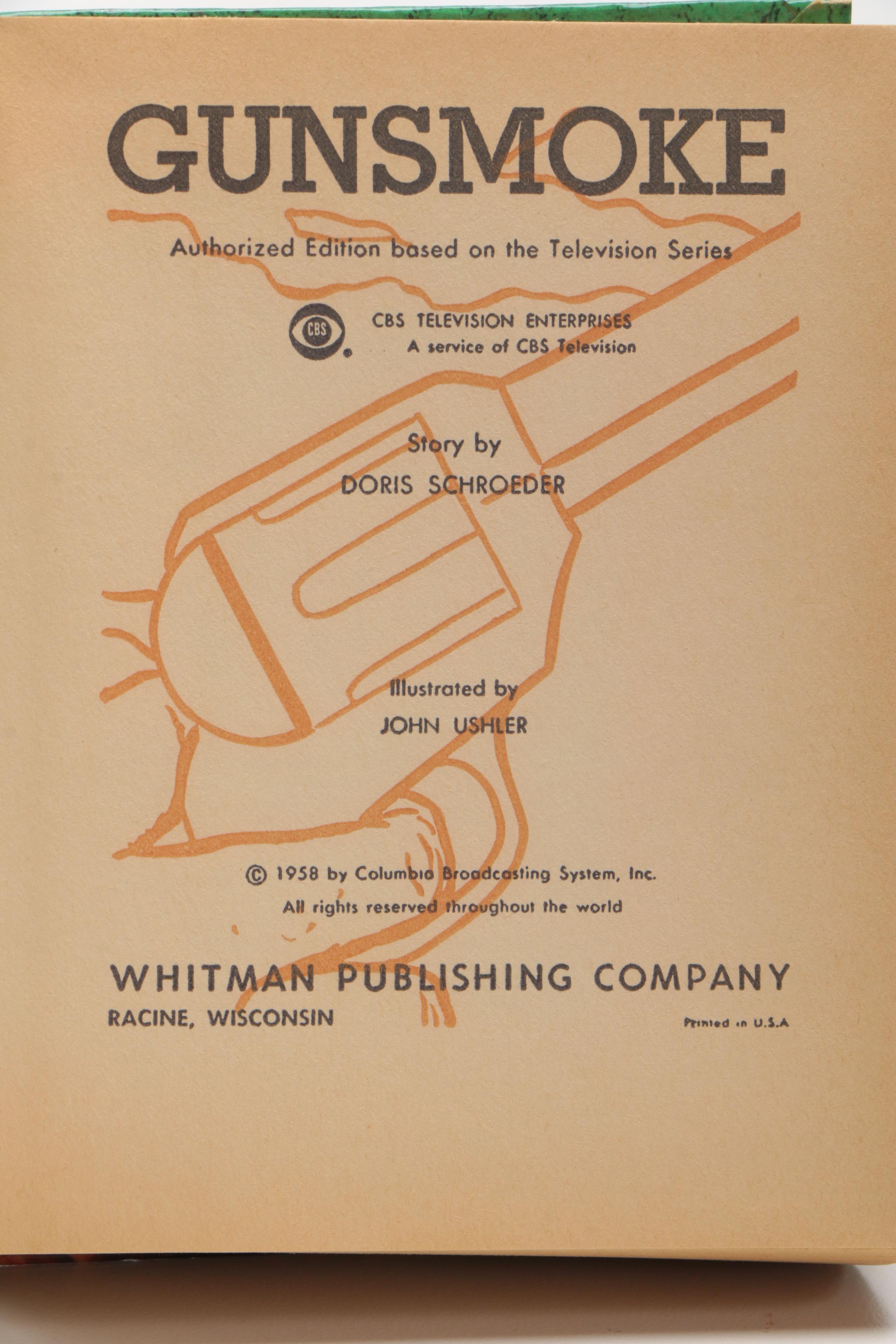 1930s–1950s Big Little Books Including "Gunsmoke" and "Dick Tracy"