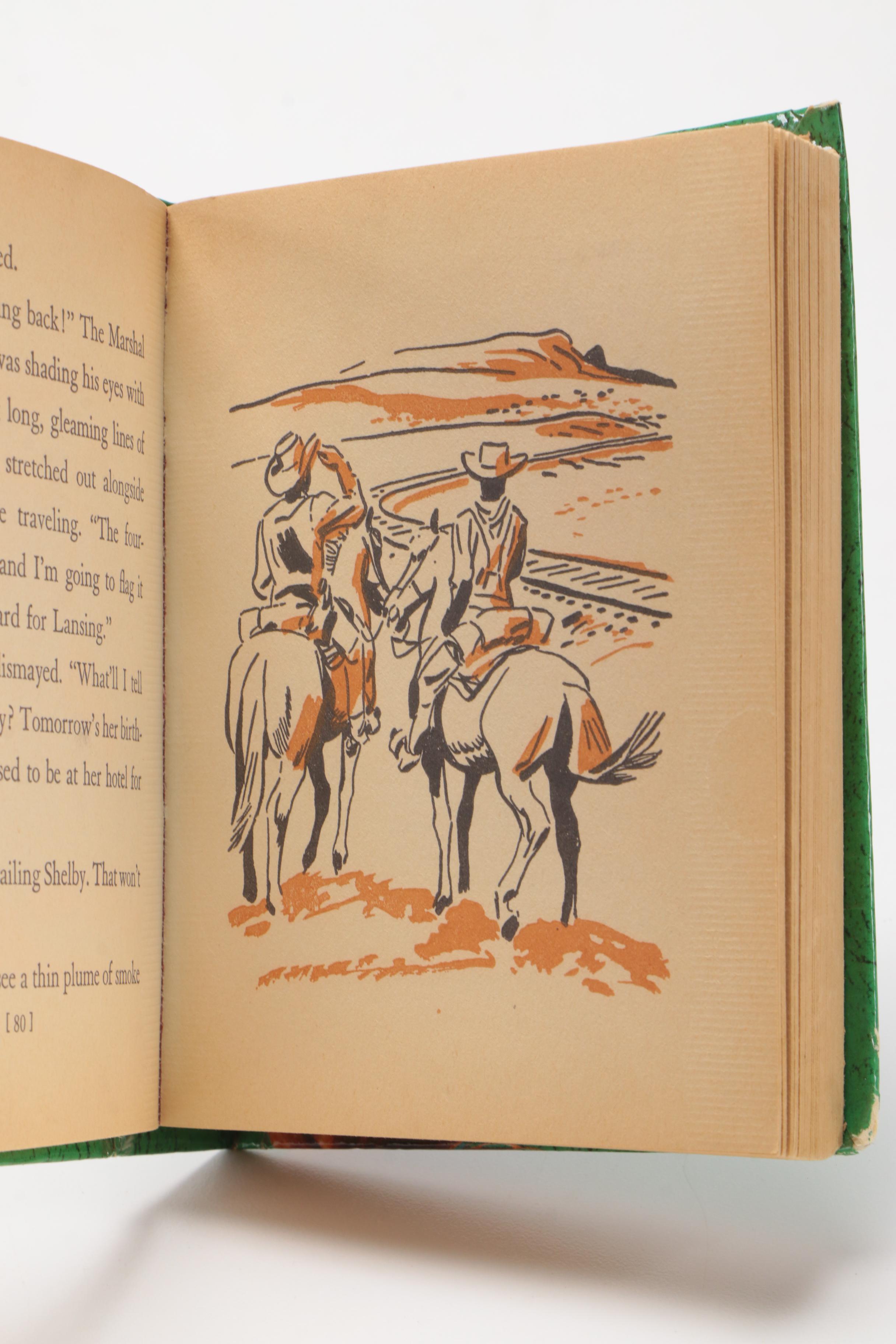 1930s–1950s Big Little Books Including "Gunsmoke" and "Dick Tracy"