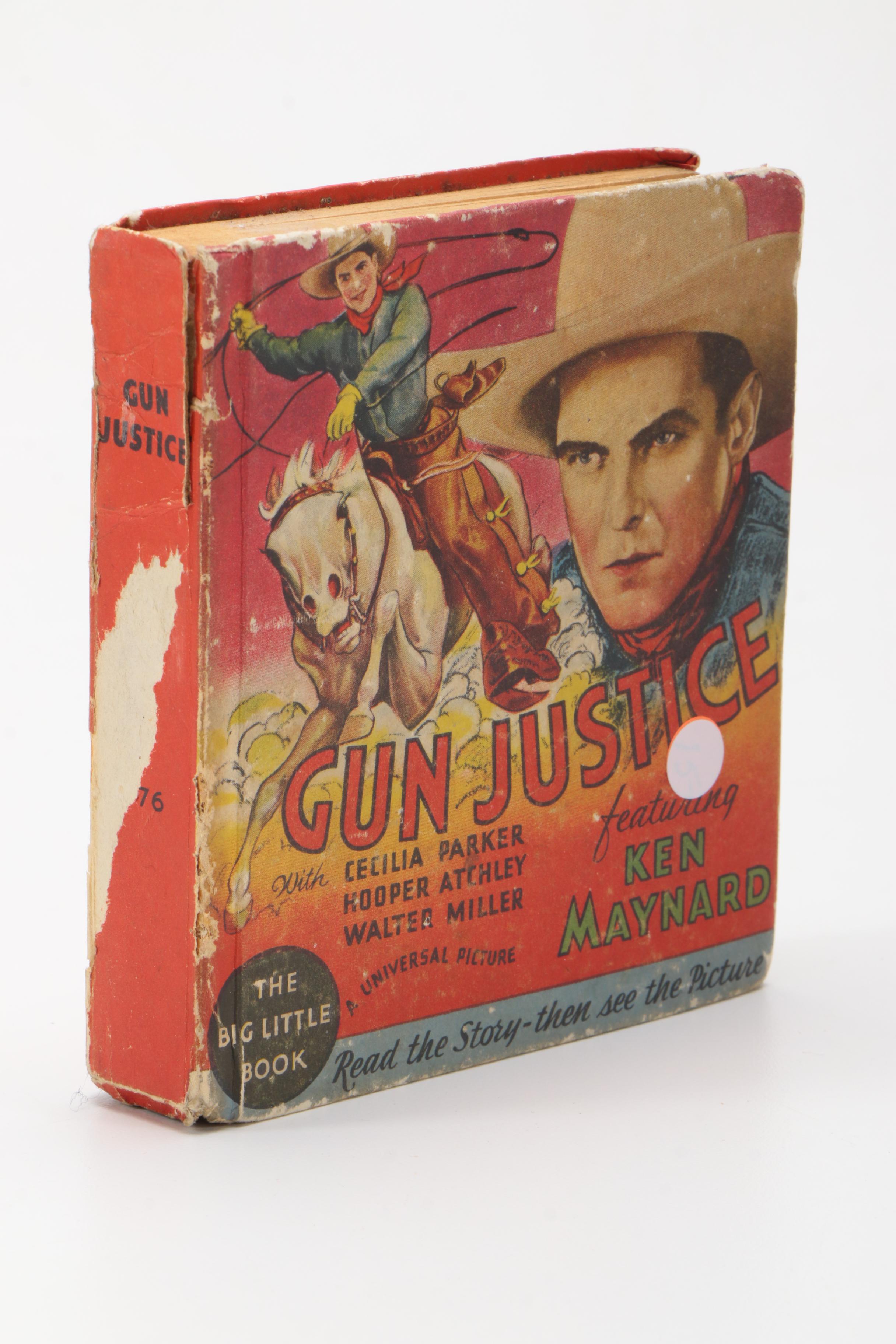 1930s–1950s Big Little Books Including "Gunsmoke" and "Dick Tracy"