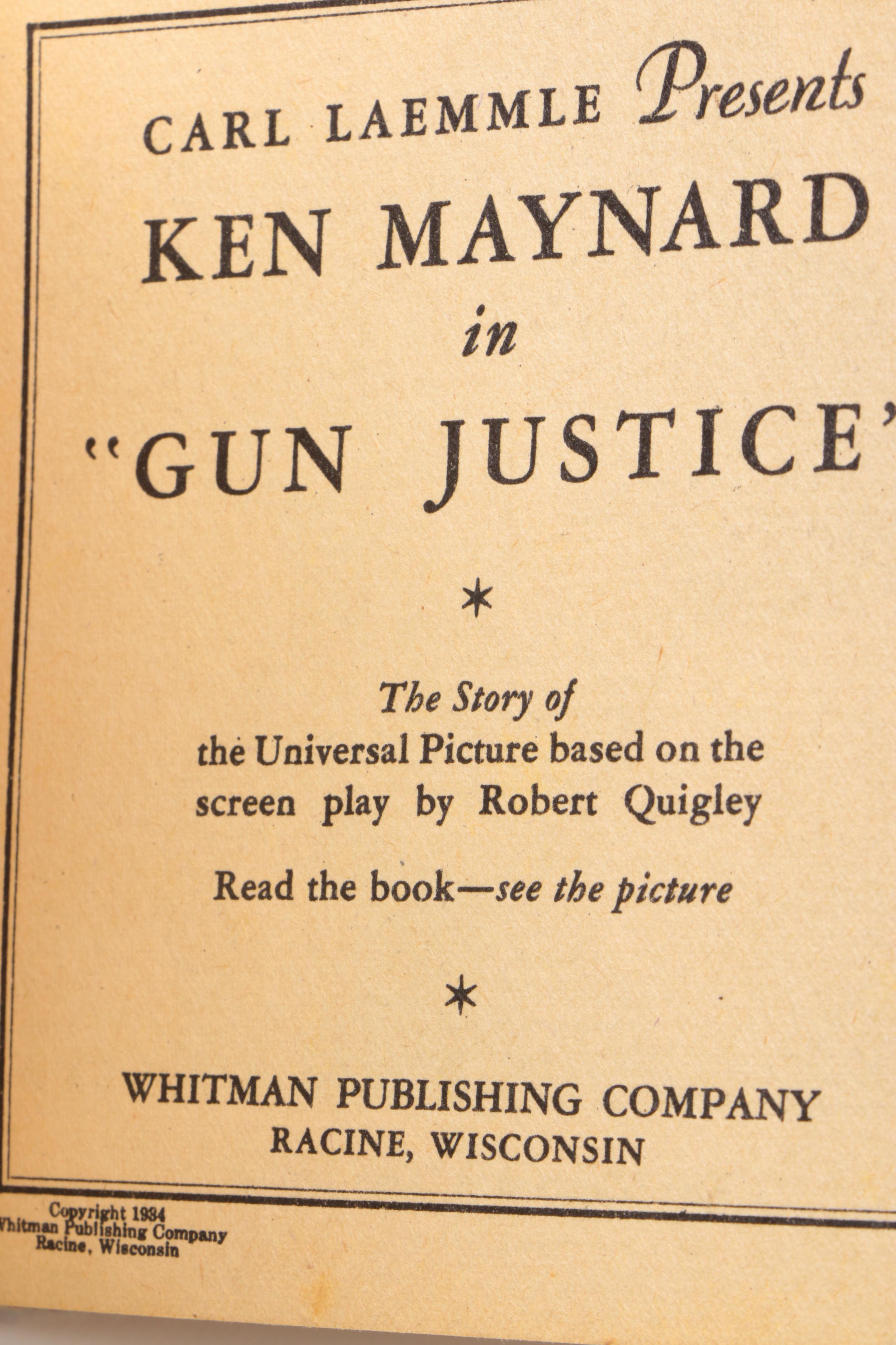 1930s–1950s Big Little Books Including "Gunsmoke" and "Dick Tracy"