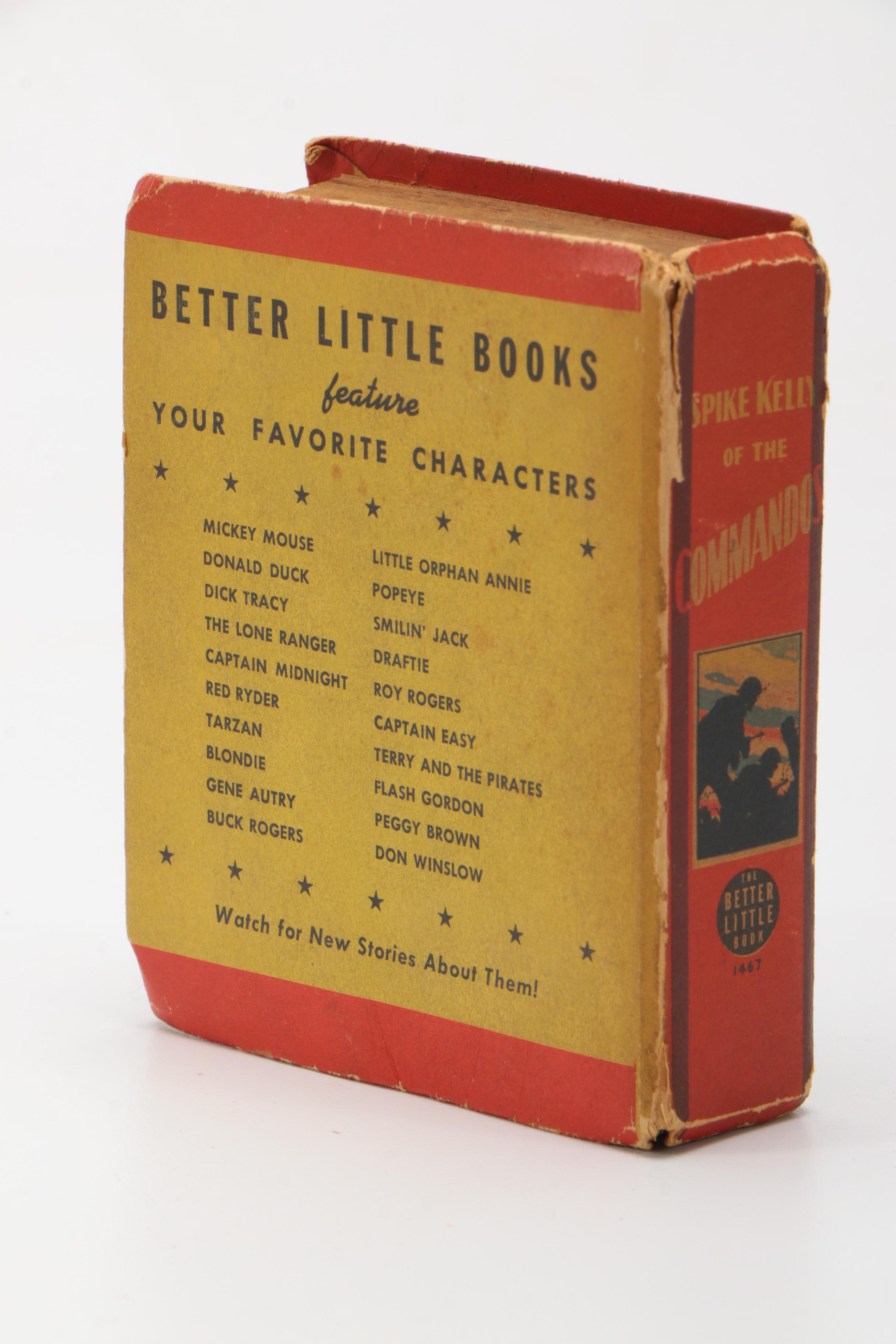 1930s–1950s Big Little Books Including "Gunsmoke" and "Dick Tracy"