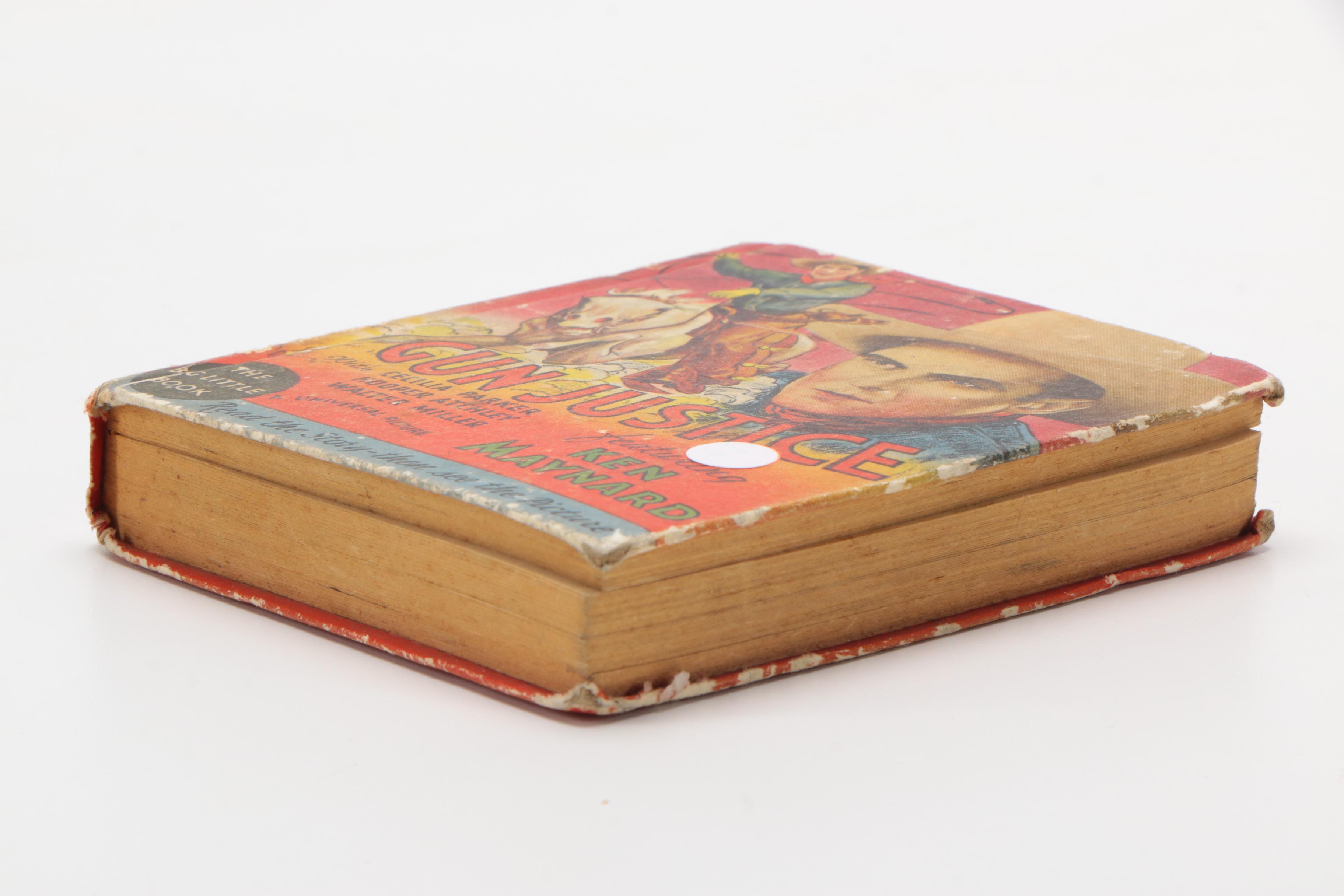 1930s–1950s Big Little Books Including "Gunsmoke" and "Dick Tracy"