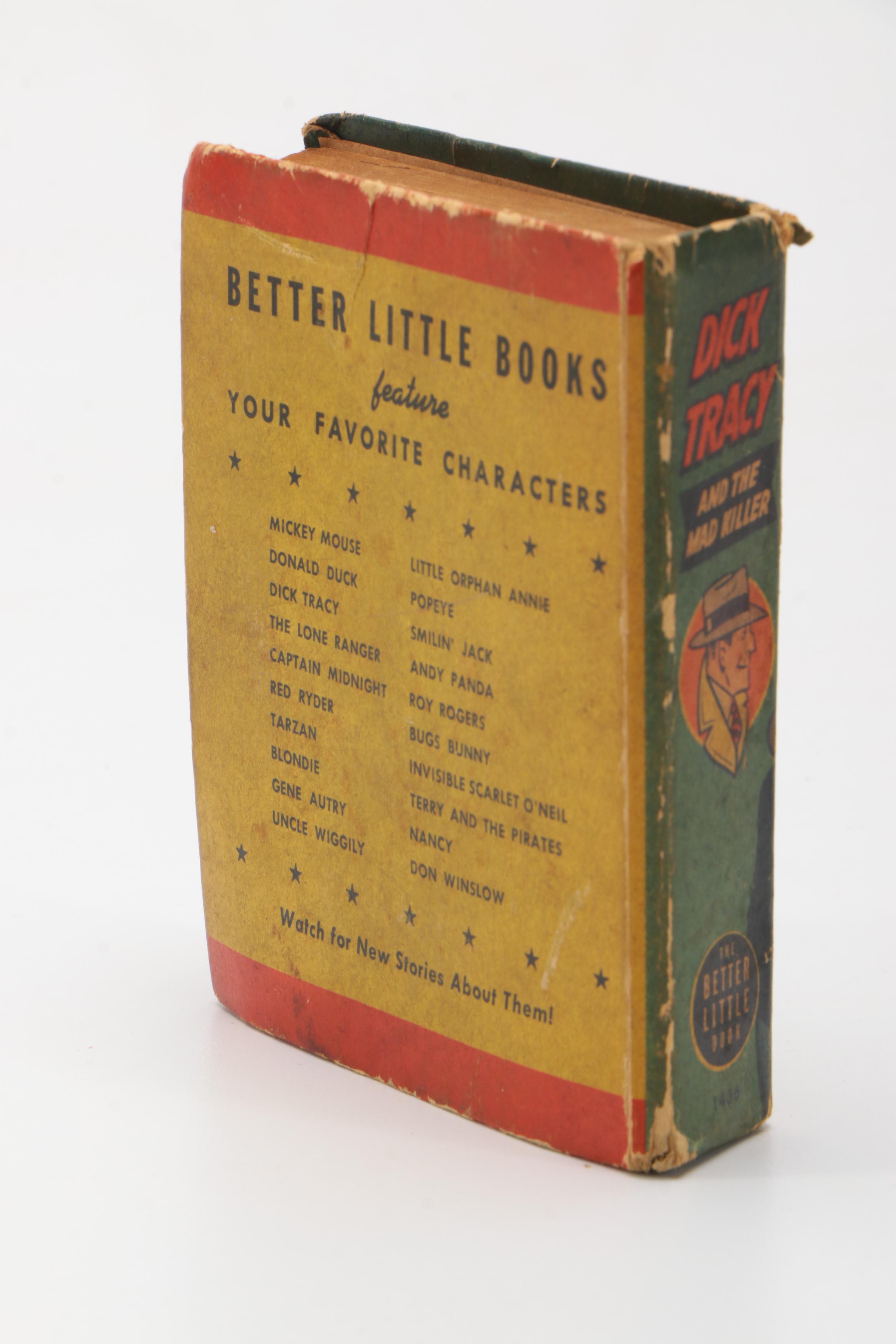 1930s–1950s Big Little Books Including "Gunsmoke" and "Dick Tracy"