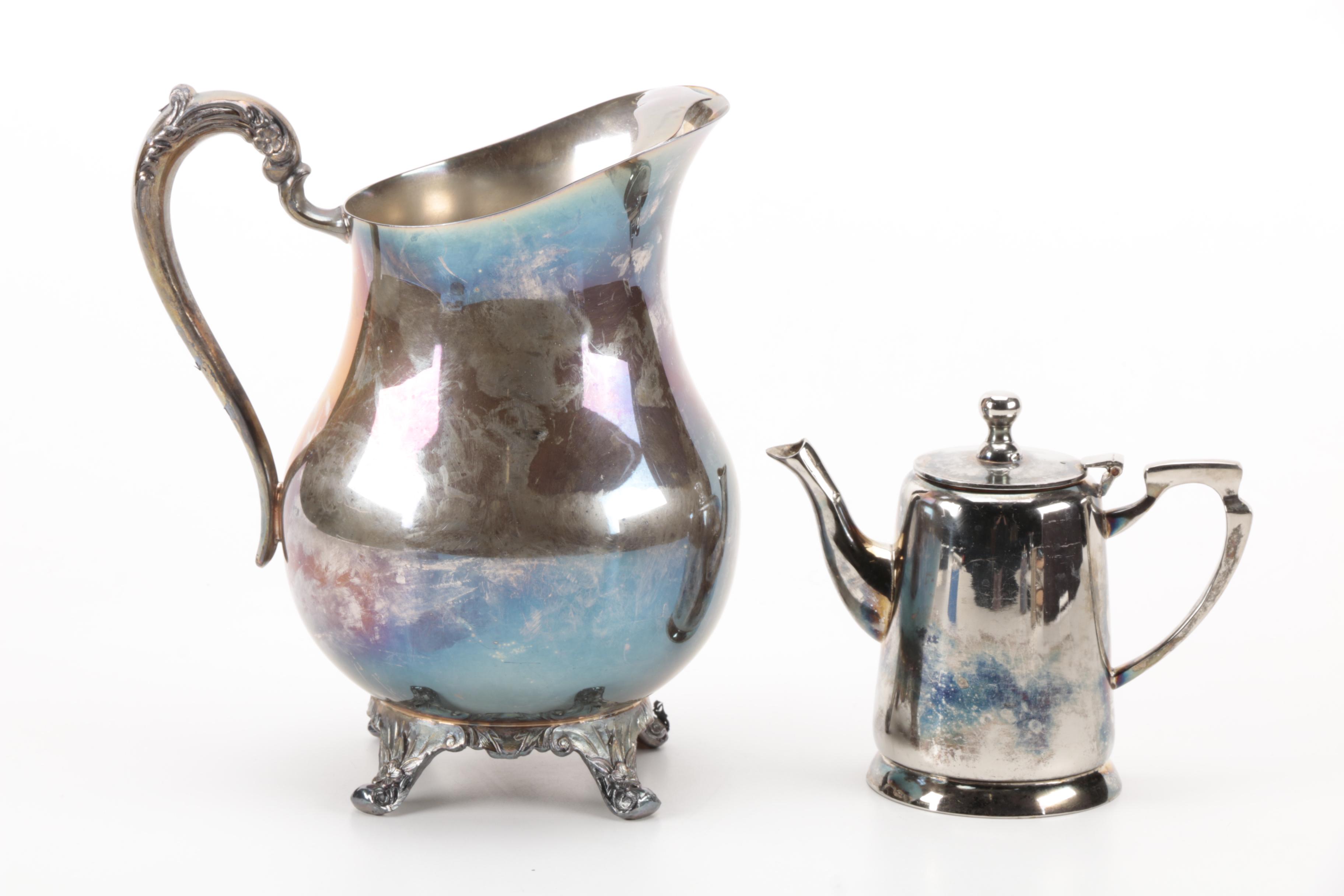 Silver Plate Tableware Featuring F.B. Rogers Silver Co.