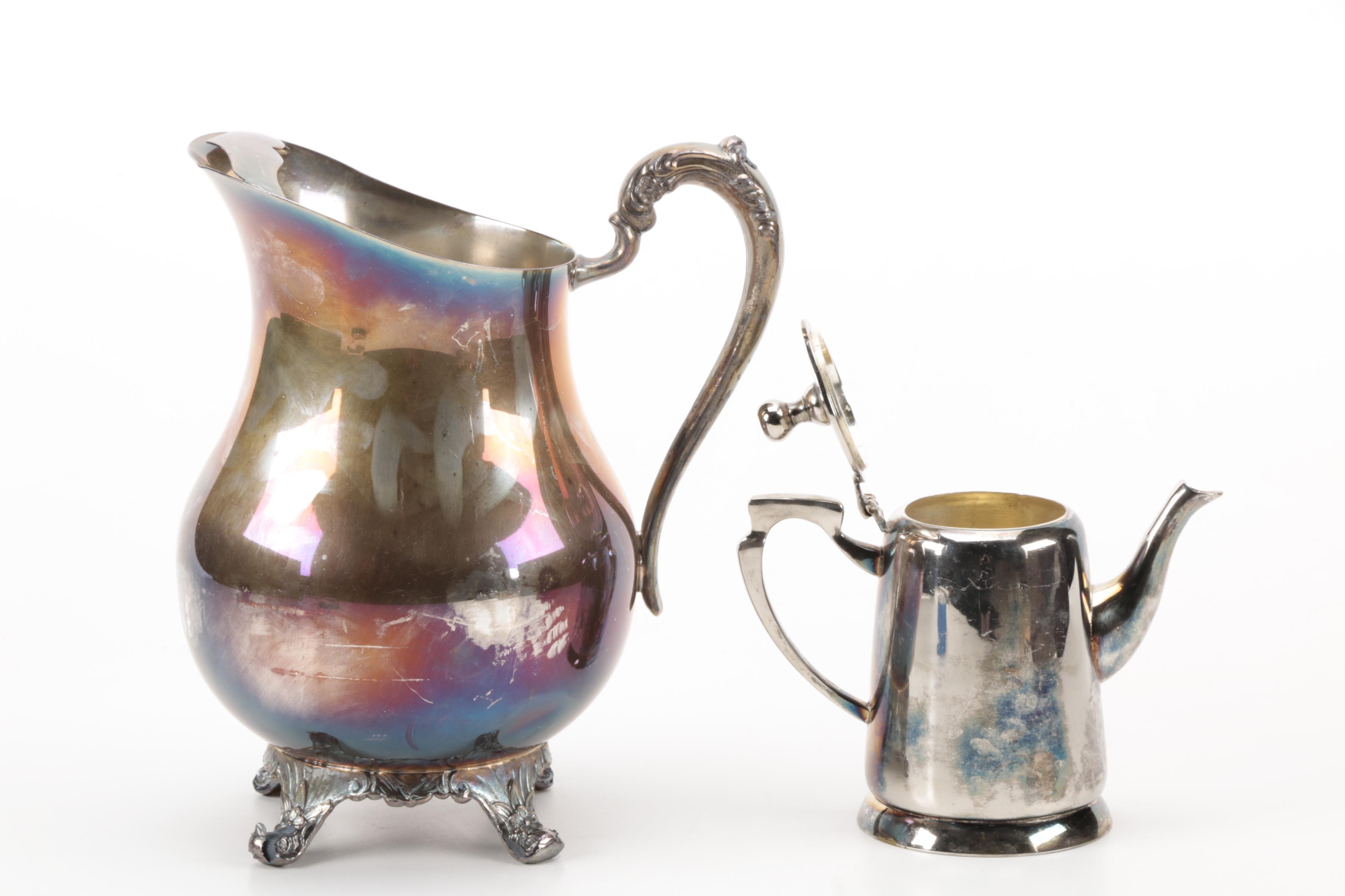 Silver Plate Tableware Featuring F.B. Rogers Silver Co.