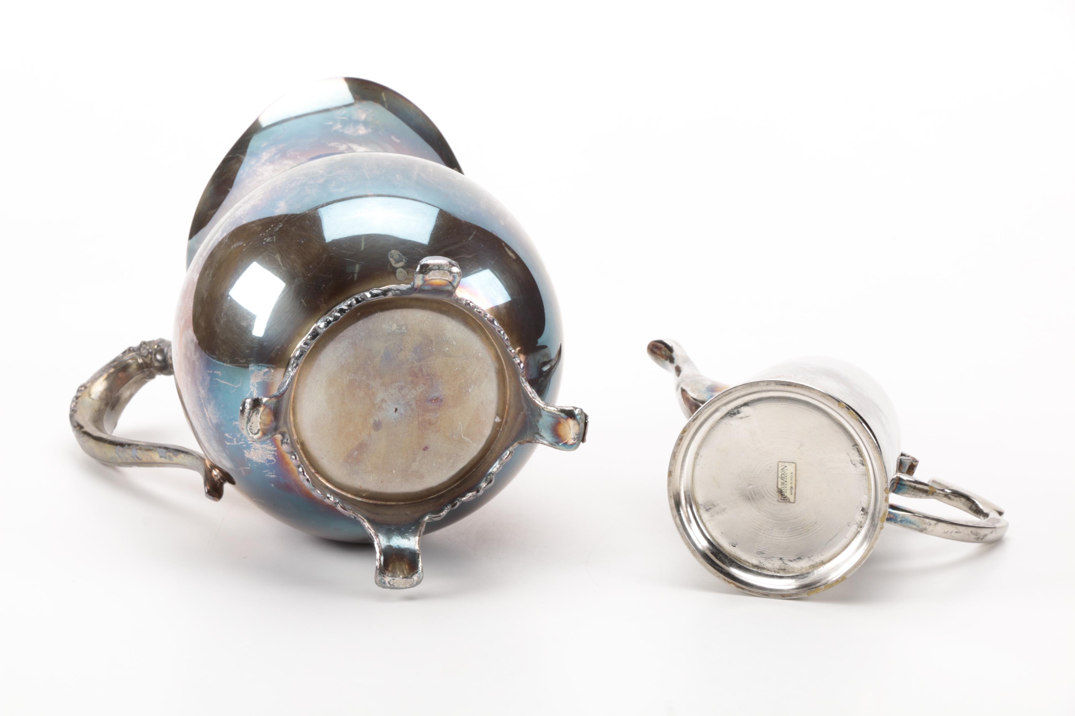 Silver Plate Tableware Featuring F.B. Rogers Silver Co.